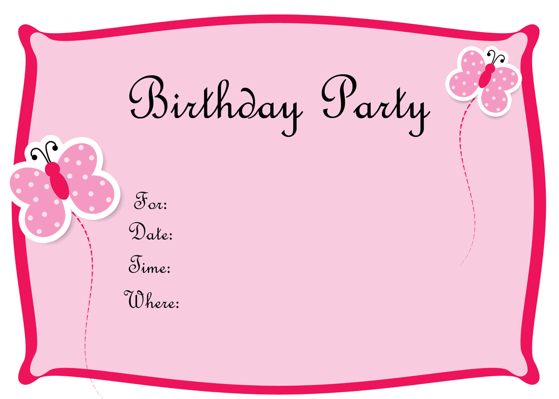 free birthday invitations to print | download hundreds free