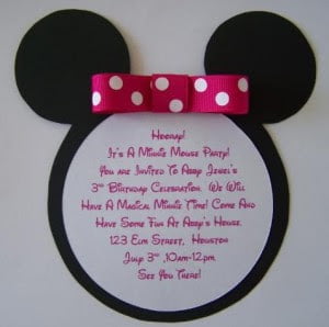 Minnie mouse ribbons