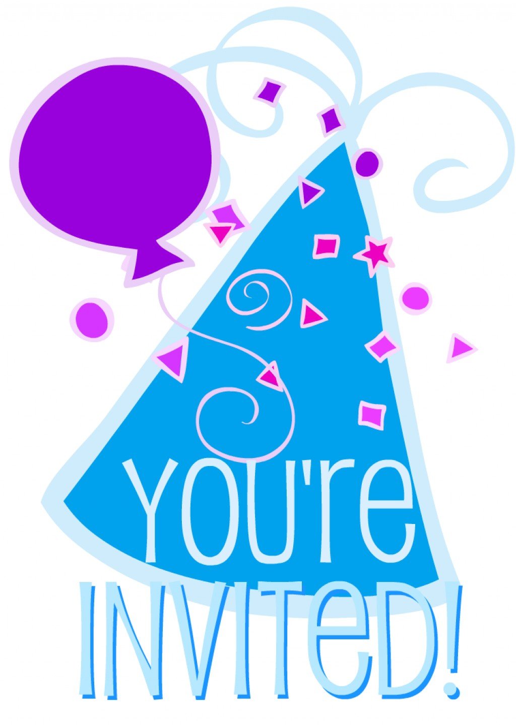 cheerful Free Printable Birthday Party Invitations for Adults
