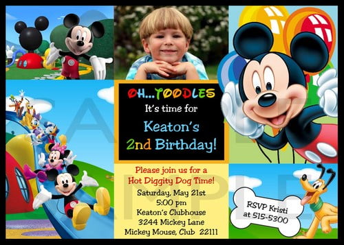 pictures personalized minnie mouse 1st birthday invitations