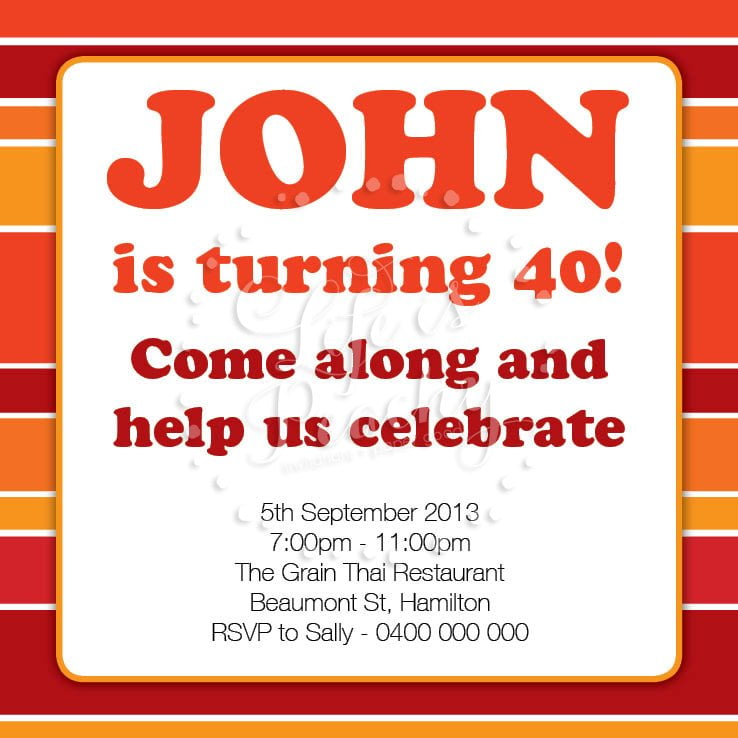 red printable birthday invitations for adults
