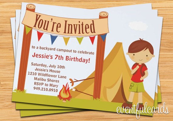 boys free birthday party invitations printable