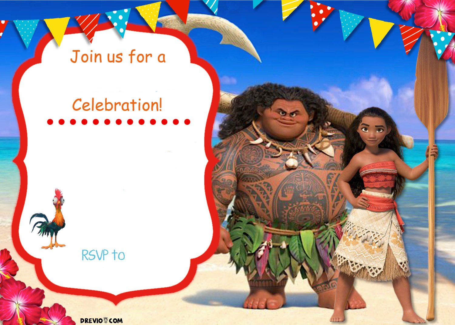 Free Moana Birthday Invitation Template Download Hundreds Free Printable Birthday Invitation Templates