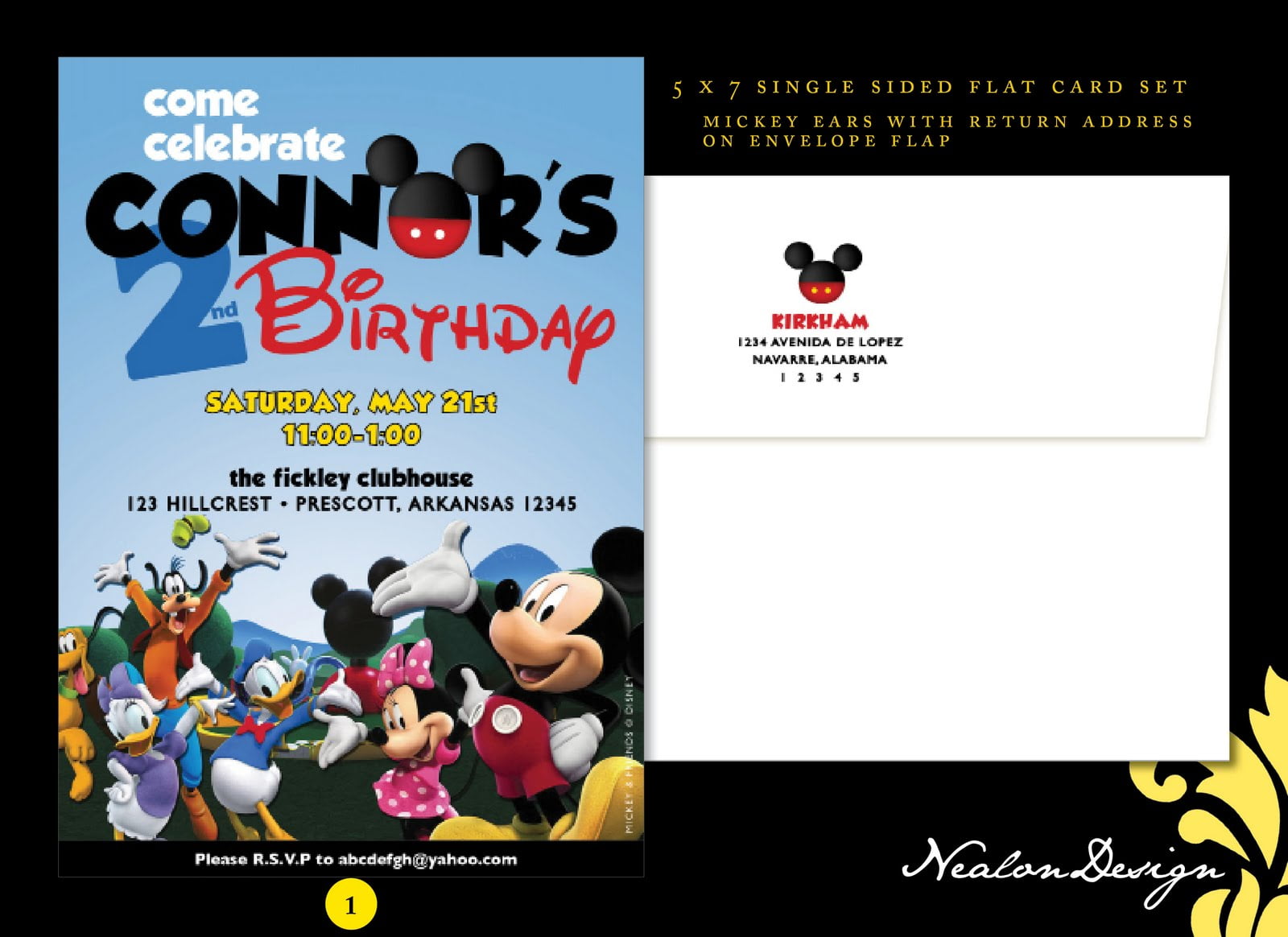 cute mickey mouse birthday invitations templates