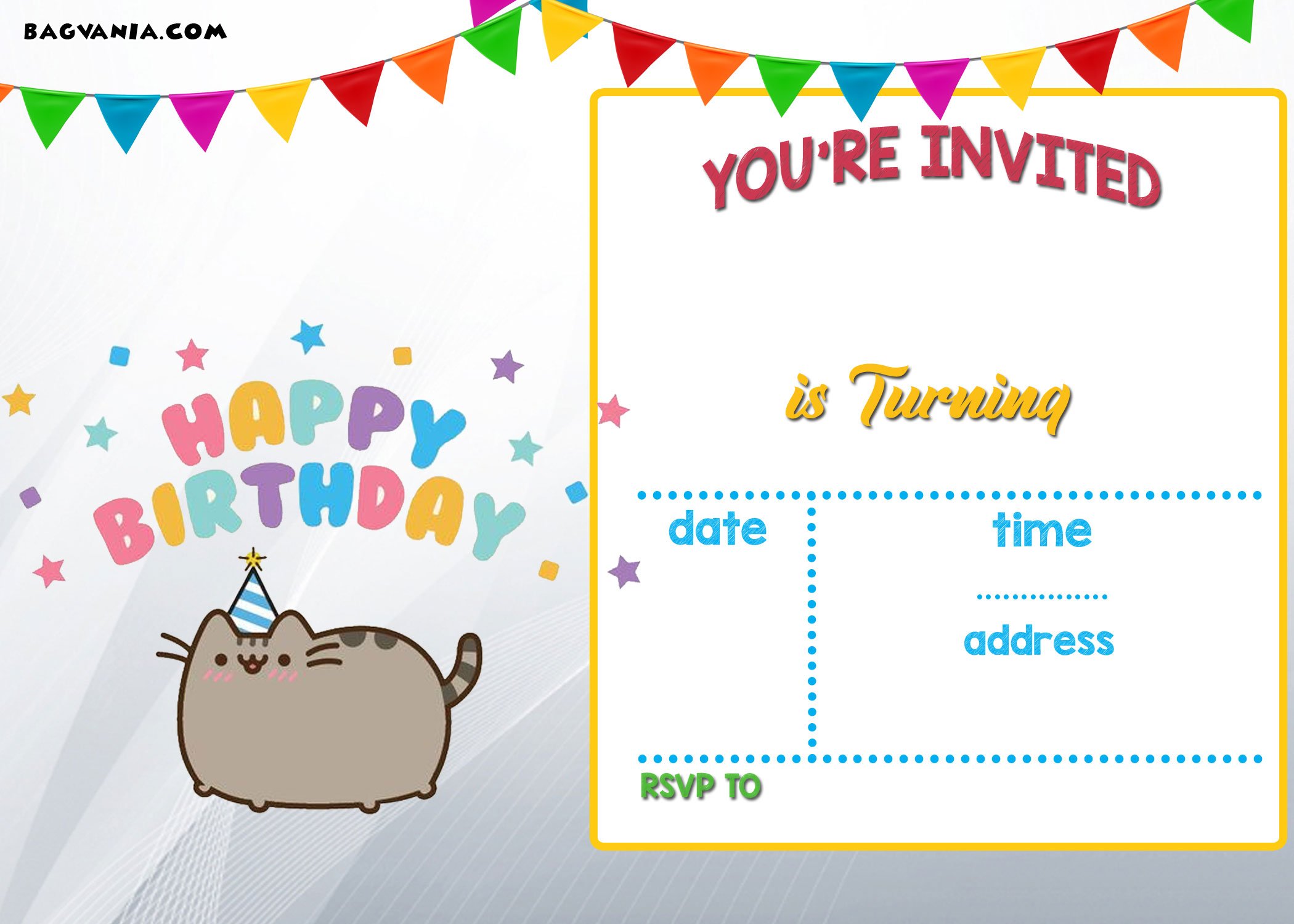 Birthday Invitations Templates Printables 9