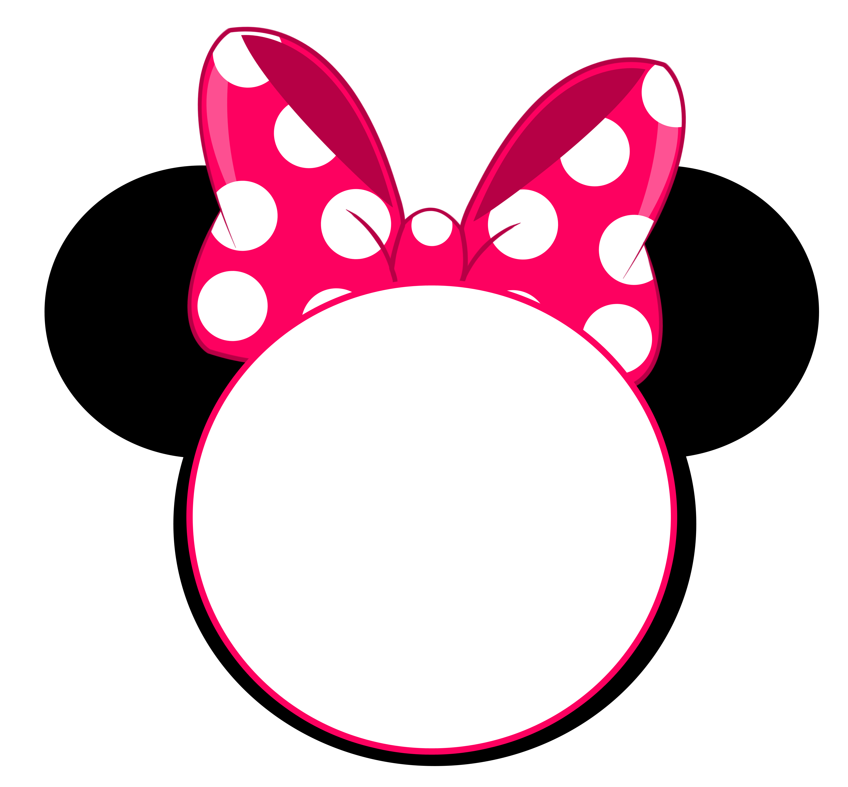 Free Printable Minnie Mouse Ears Template