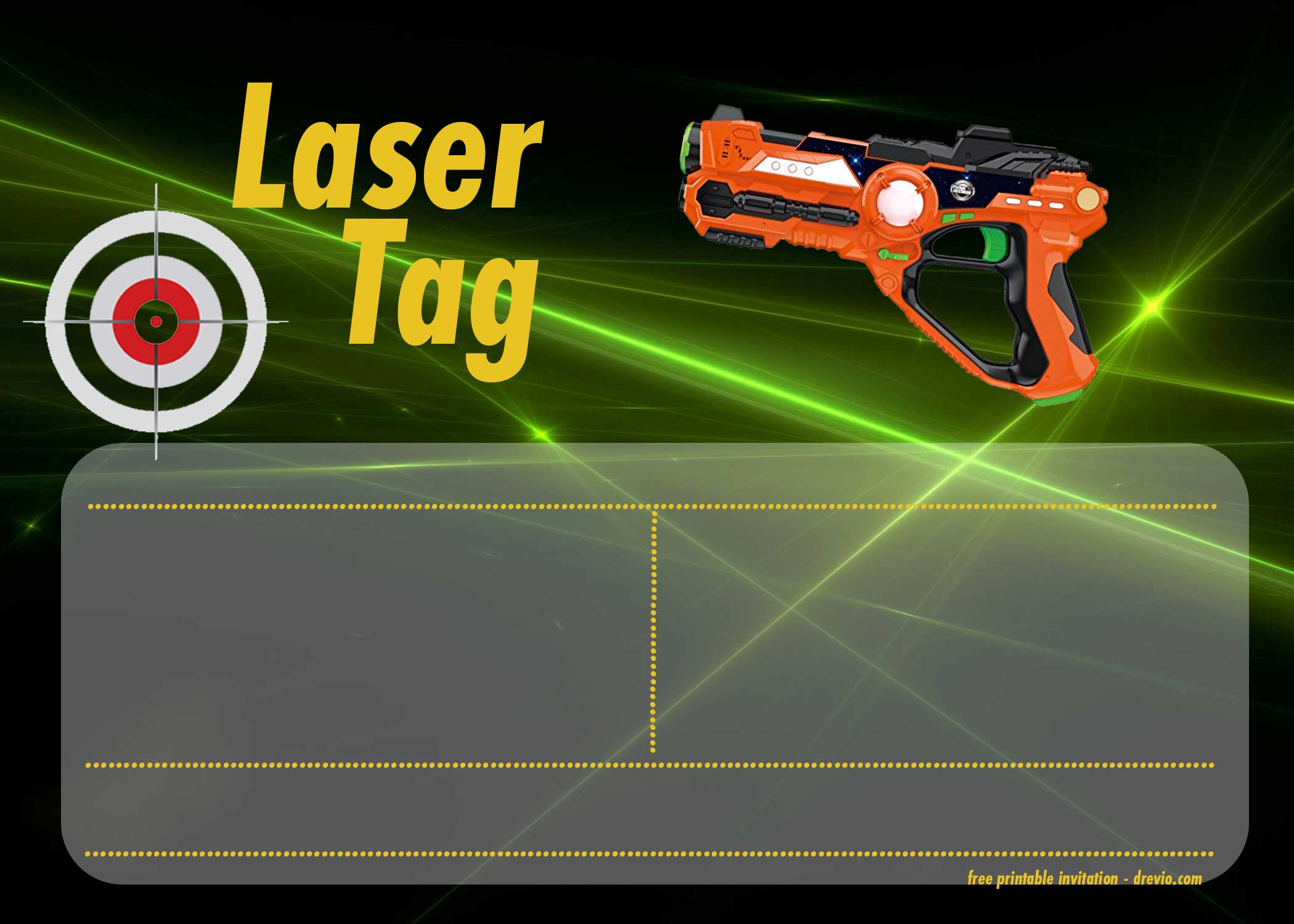 Laser Tag Party Favor Ideas - Kid Bam