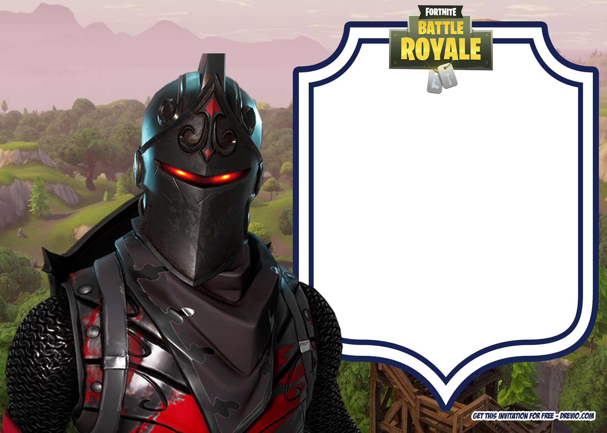 our latest fortnite updated invitation templates credits to our sister site dolanpedia - fortnite games for birthday party