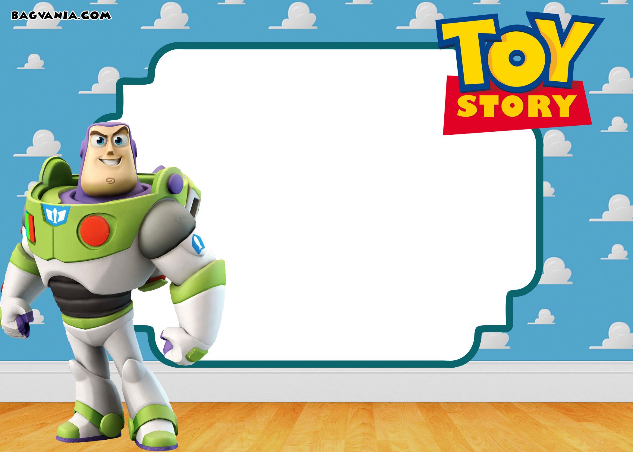 FREE Printable Toy Story Invitation Buzz Lightyear FREE Invitation 