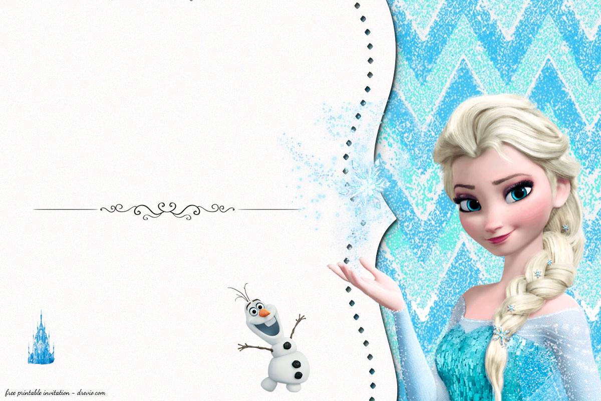 Kieran Harrod Graphics Frozen Party Invites And Other Frozen Party Bits