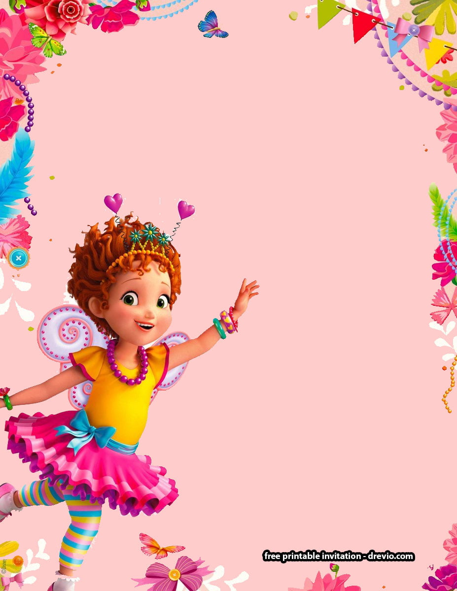 Free Fancy Nancy Coloring Pages