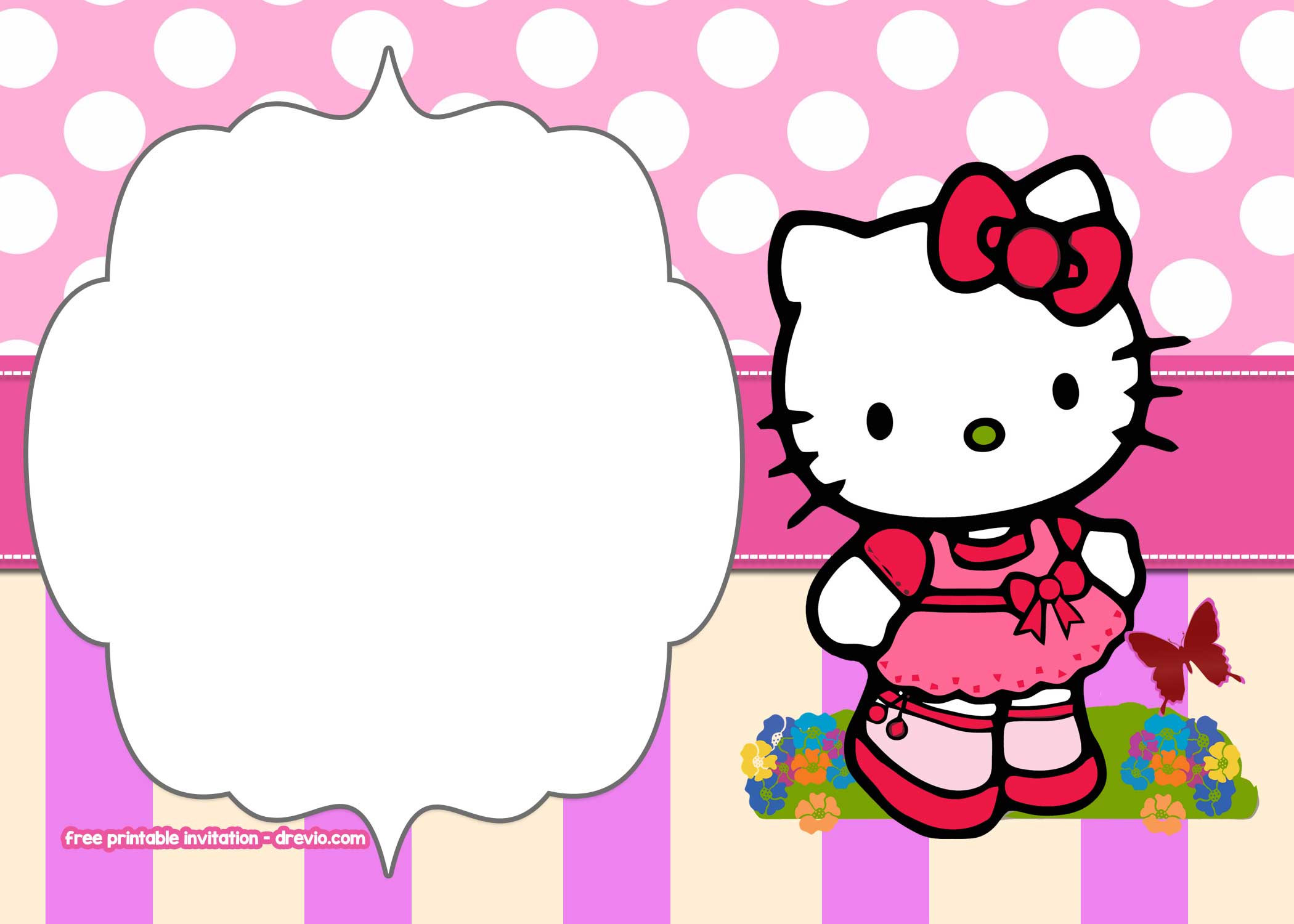 free-printable-hello-kitty-pink-polka-dot-invitation-templates