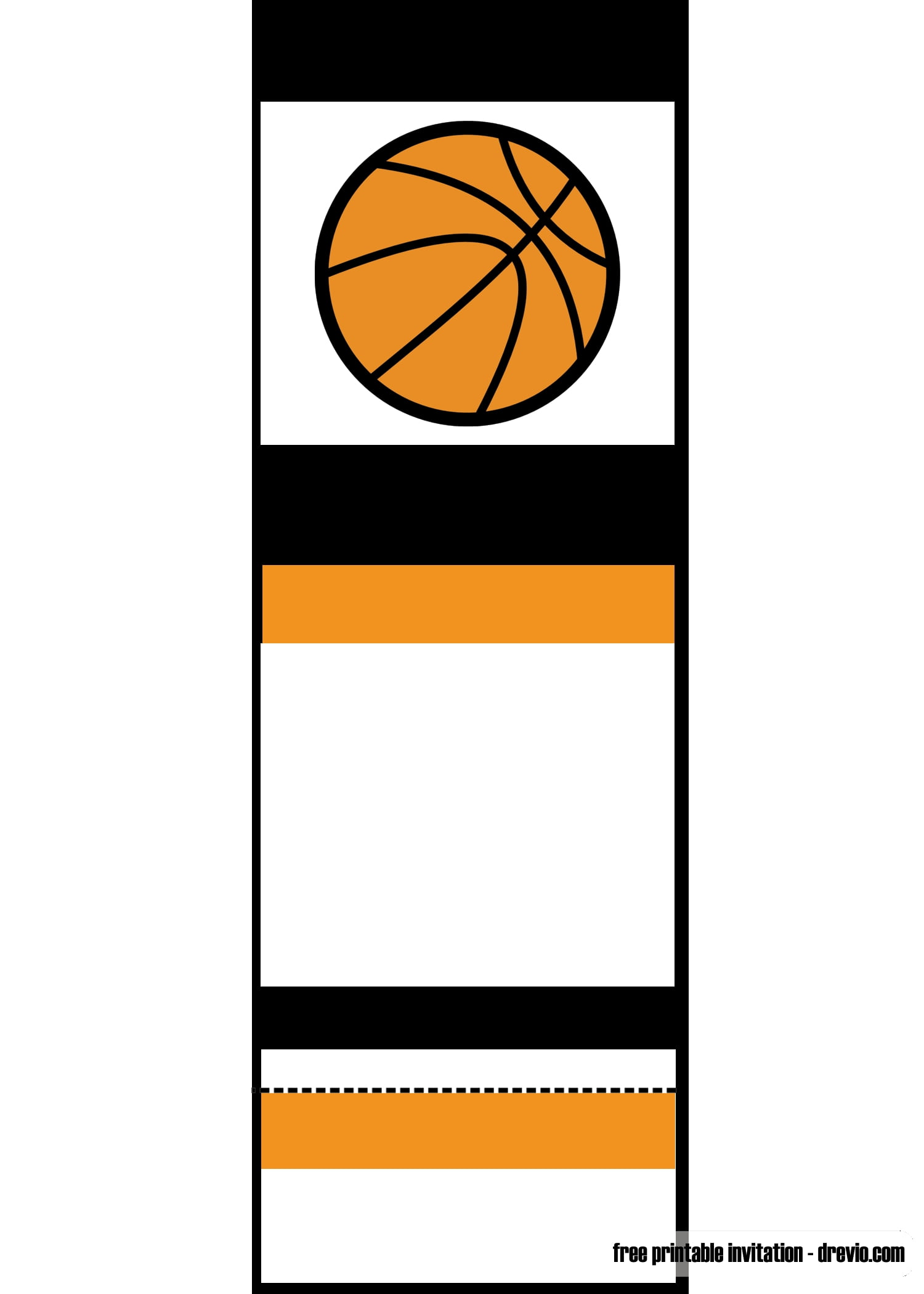 Free Printable Basketball Ticket Template Printable Templates