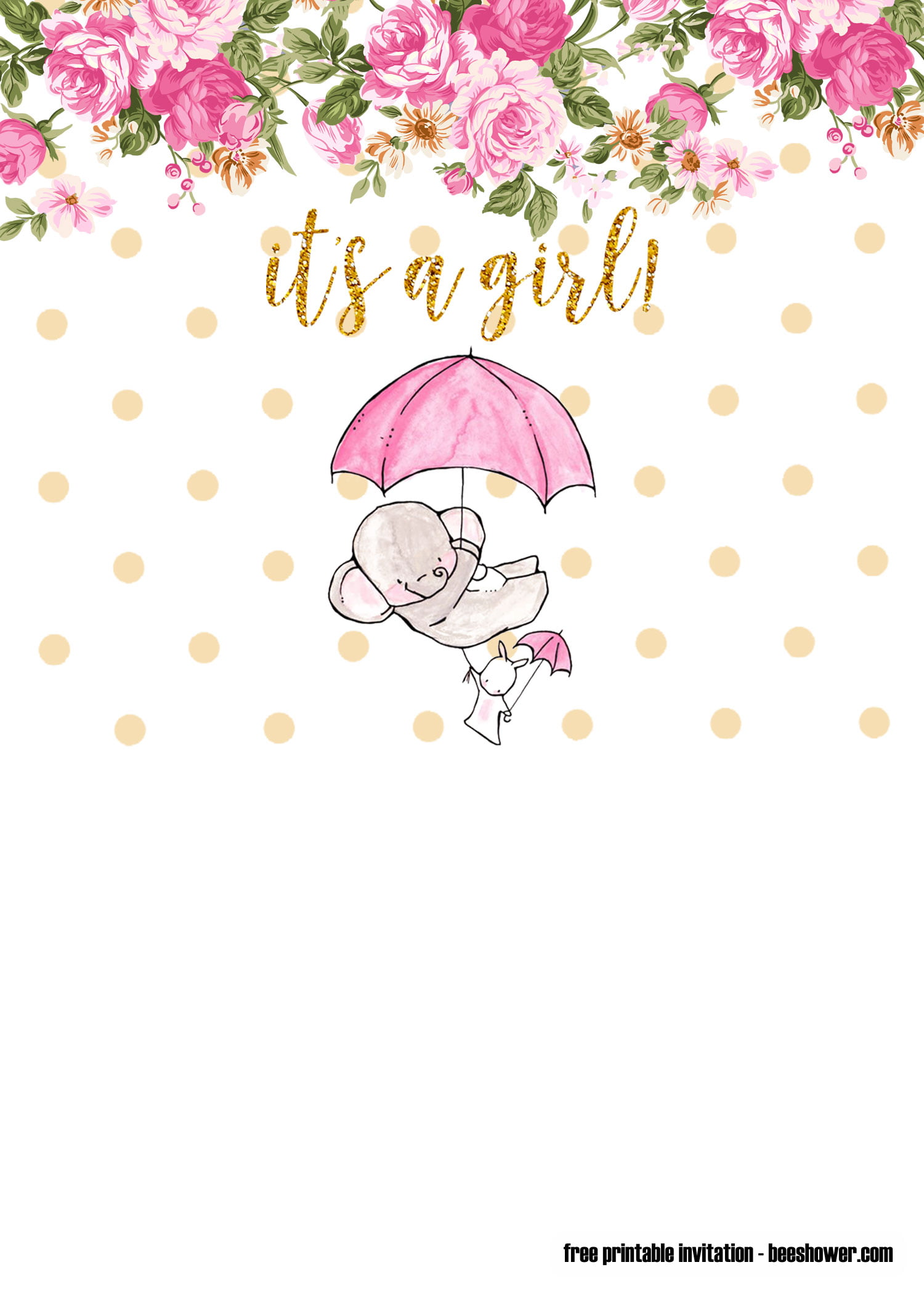 Free Printable Baby Shower Card Templates