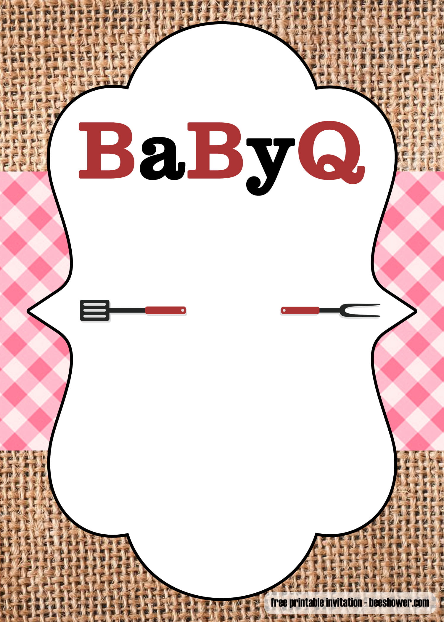 Bbq Baby Shower Invitations Bbq Baby Shower Invitation Baby Q
