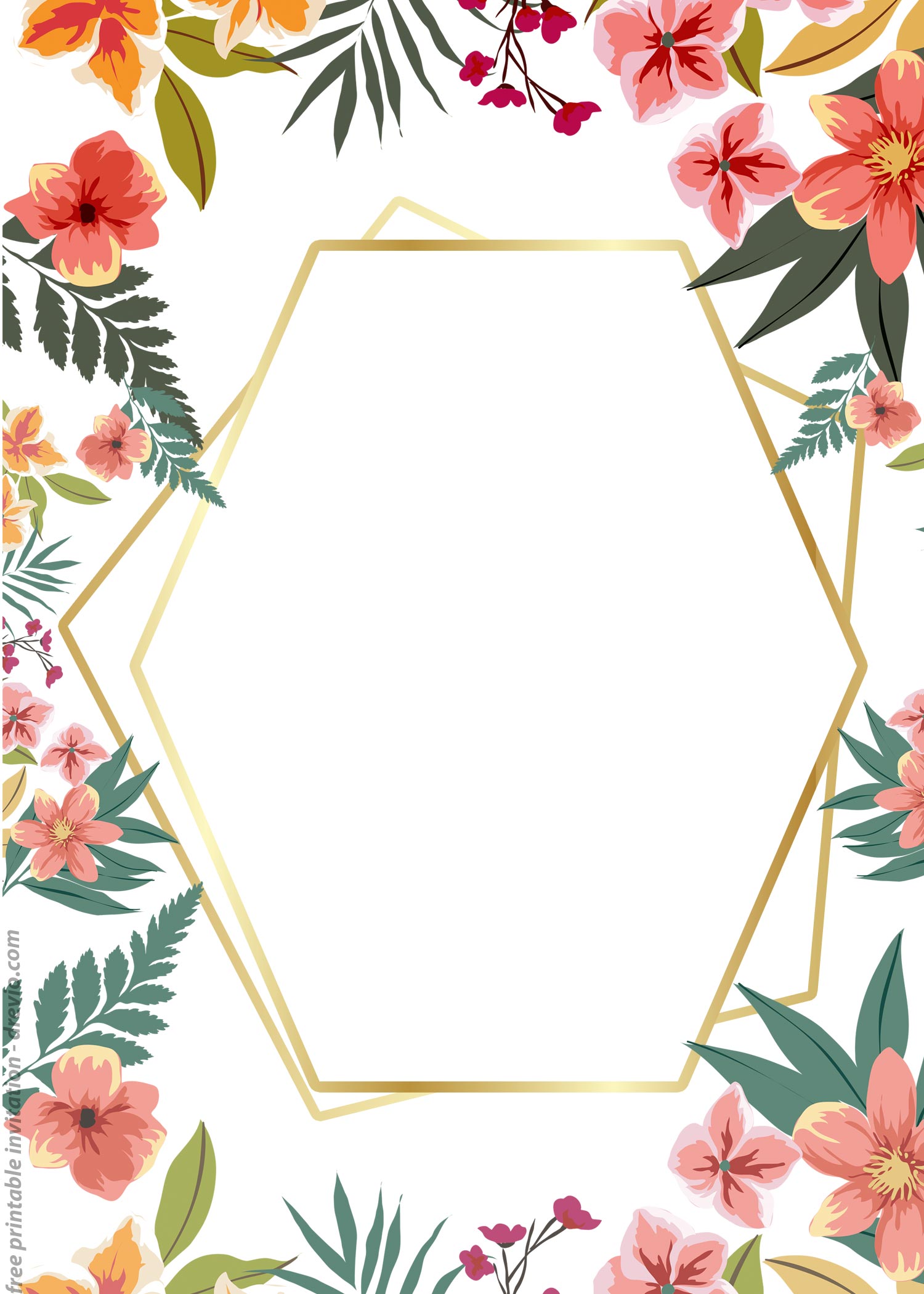 floral-invitation-template