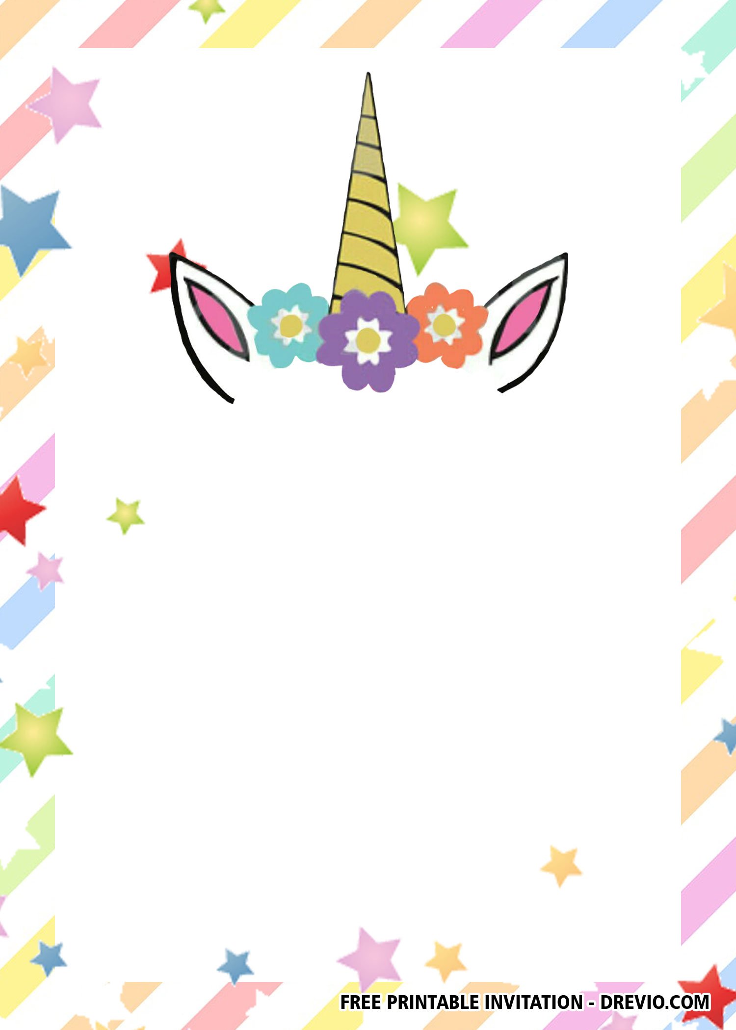 free-printable-seamless-unicorn-invitation-templates-drevio