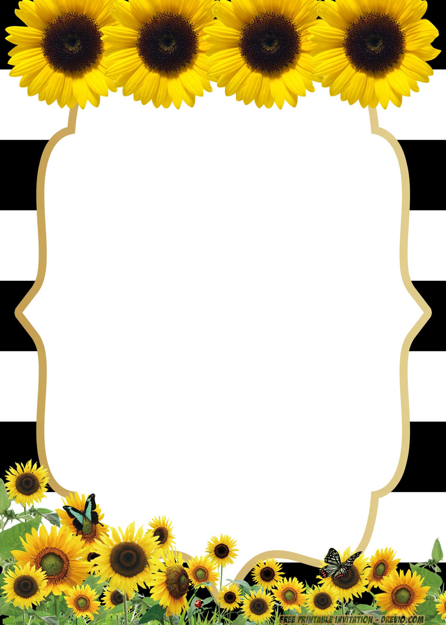 free-printable-sunflower-wedding-invitation-templates-resume-example