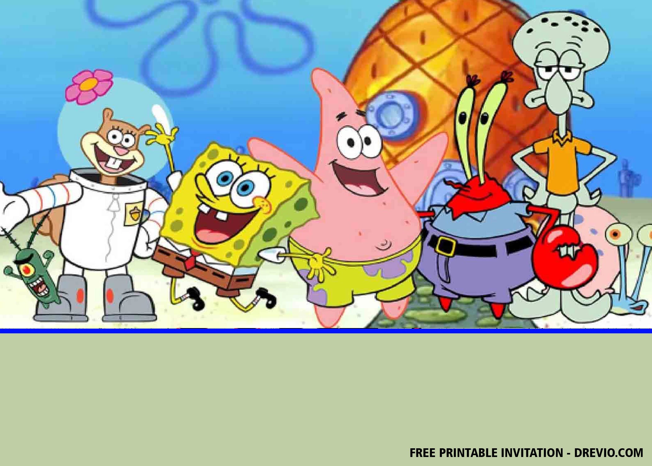 spongebob-template