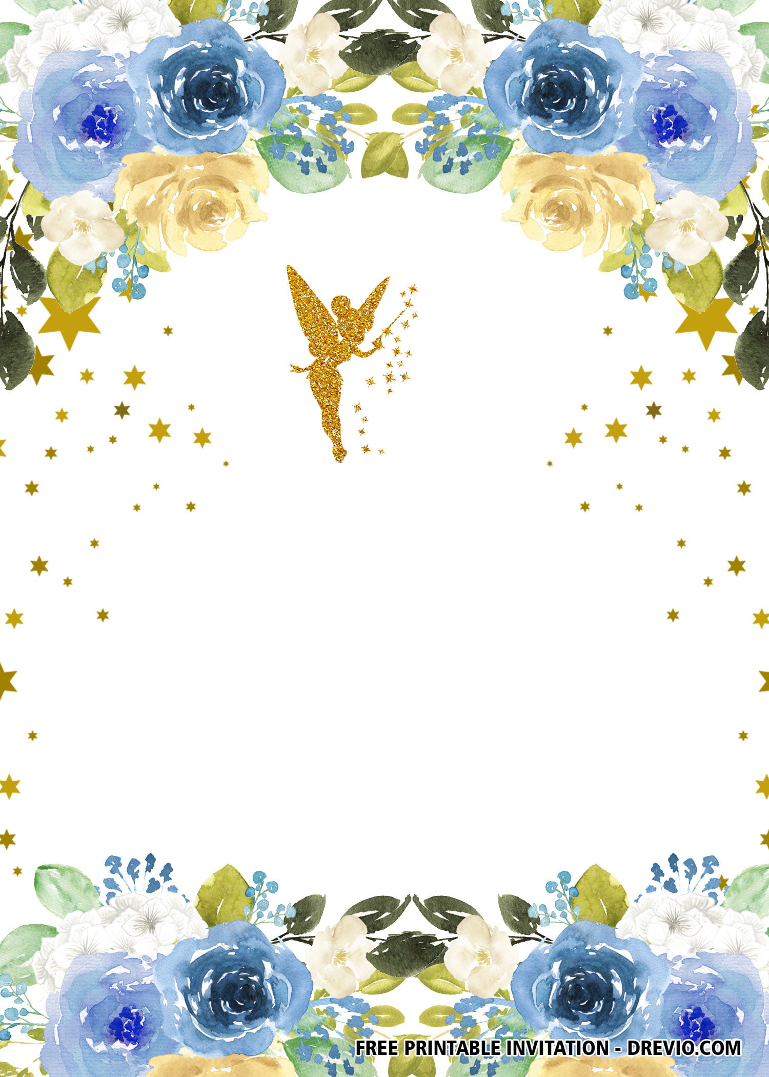 Fairy Invitation Template Free