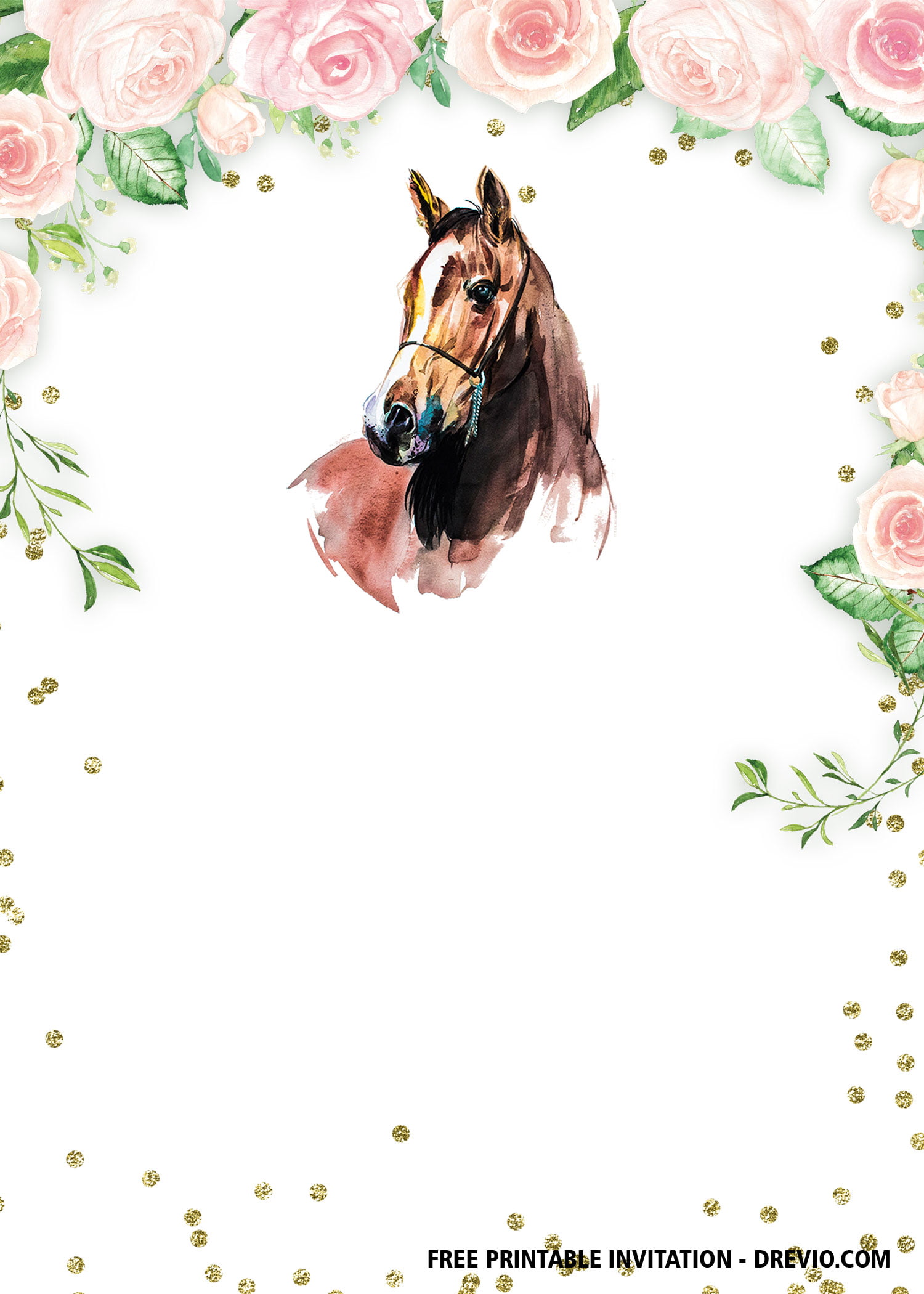 free-printable-horse-birthday-invitation-templates-download-hundreds