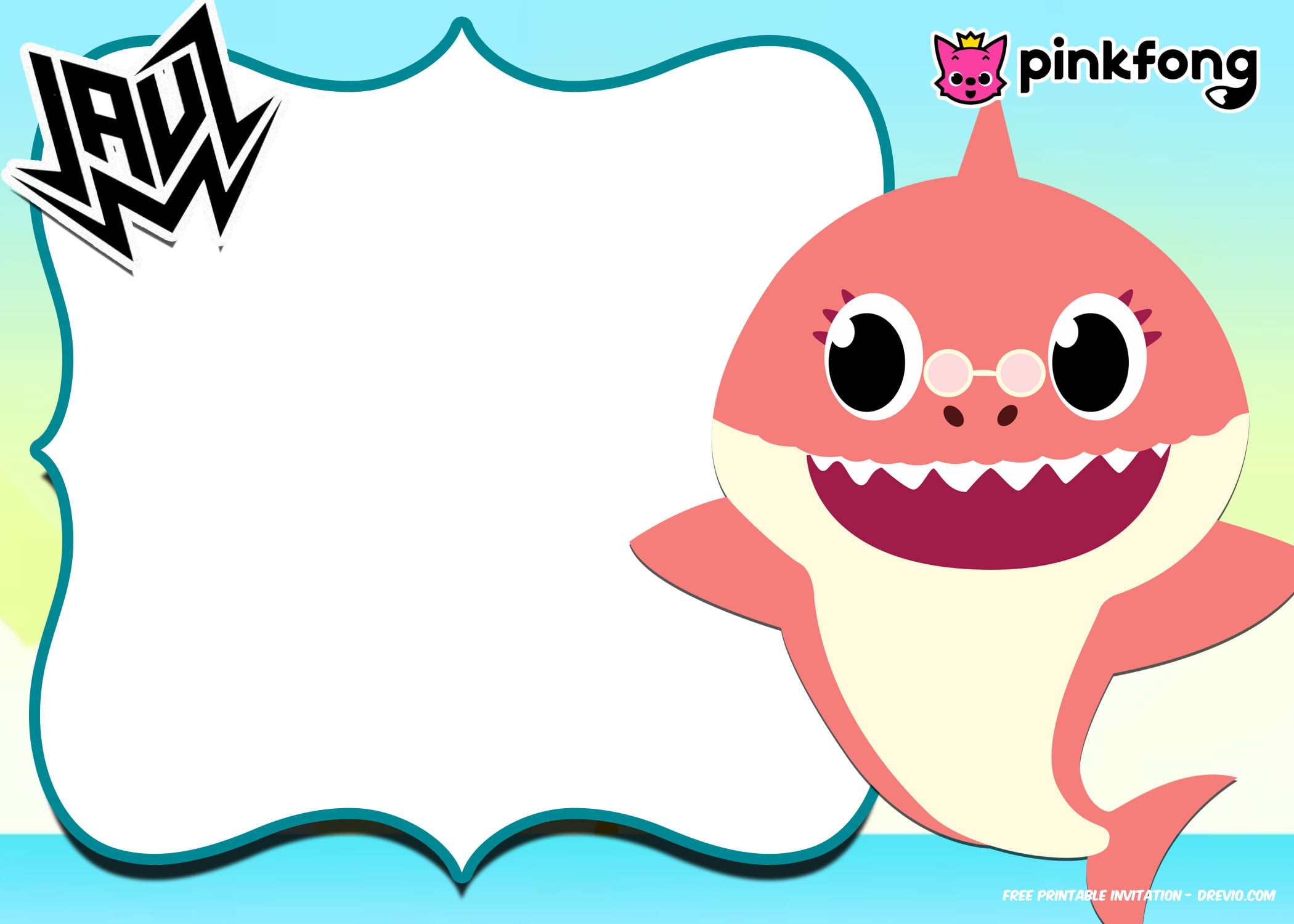 Clipart Printable Baby Shark Images