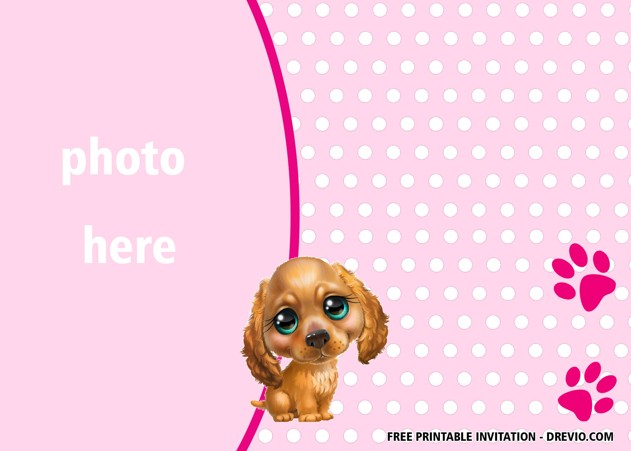 free-printable-pink-puppy-dog-invitation-templates-free-printable