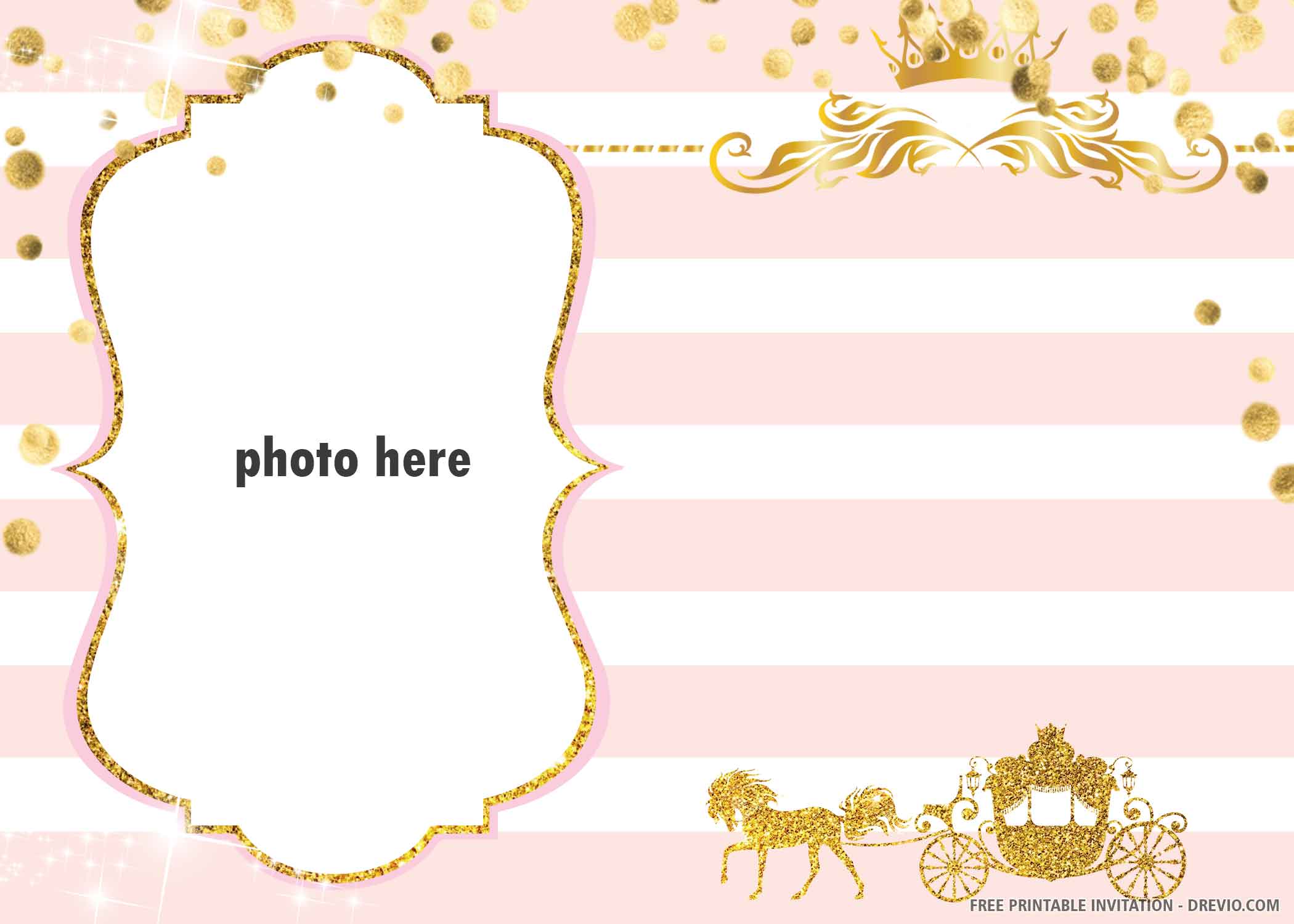 Free Free Princess Carriage Printable Template 343 SVG PNG EPS DXF File