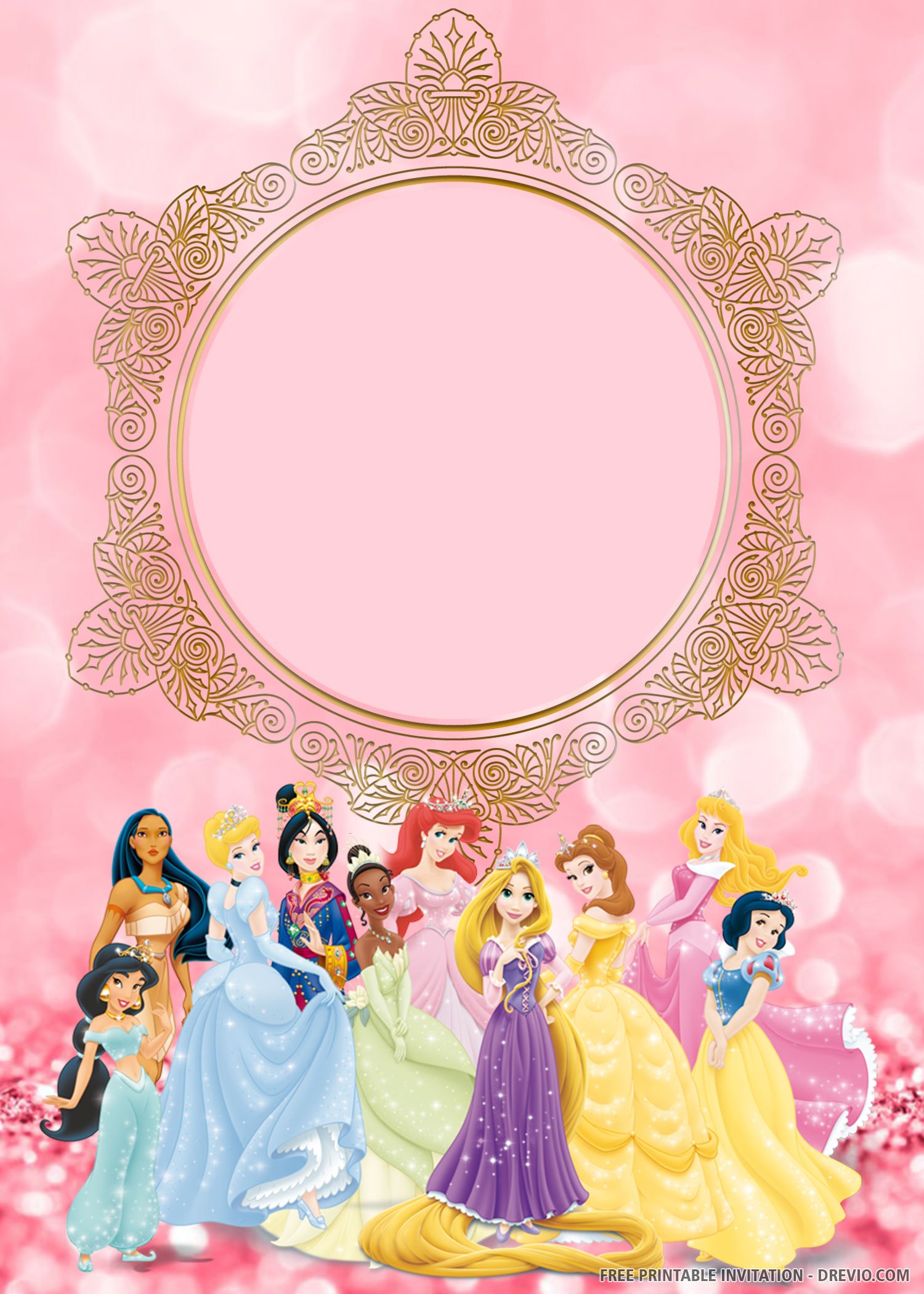 free-princess-printable-invitations-free-printable-templates