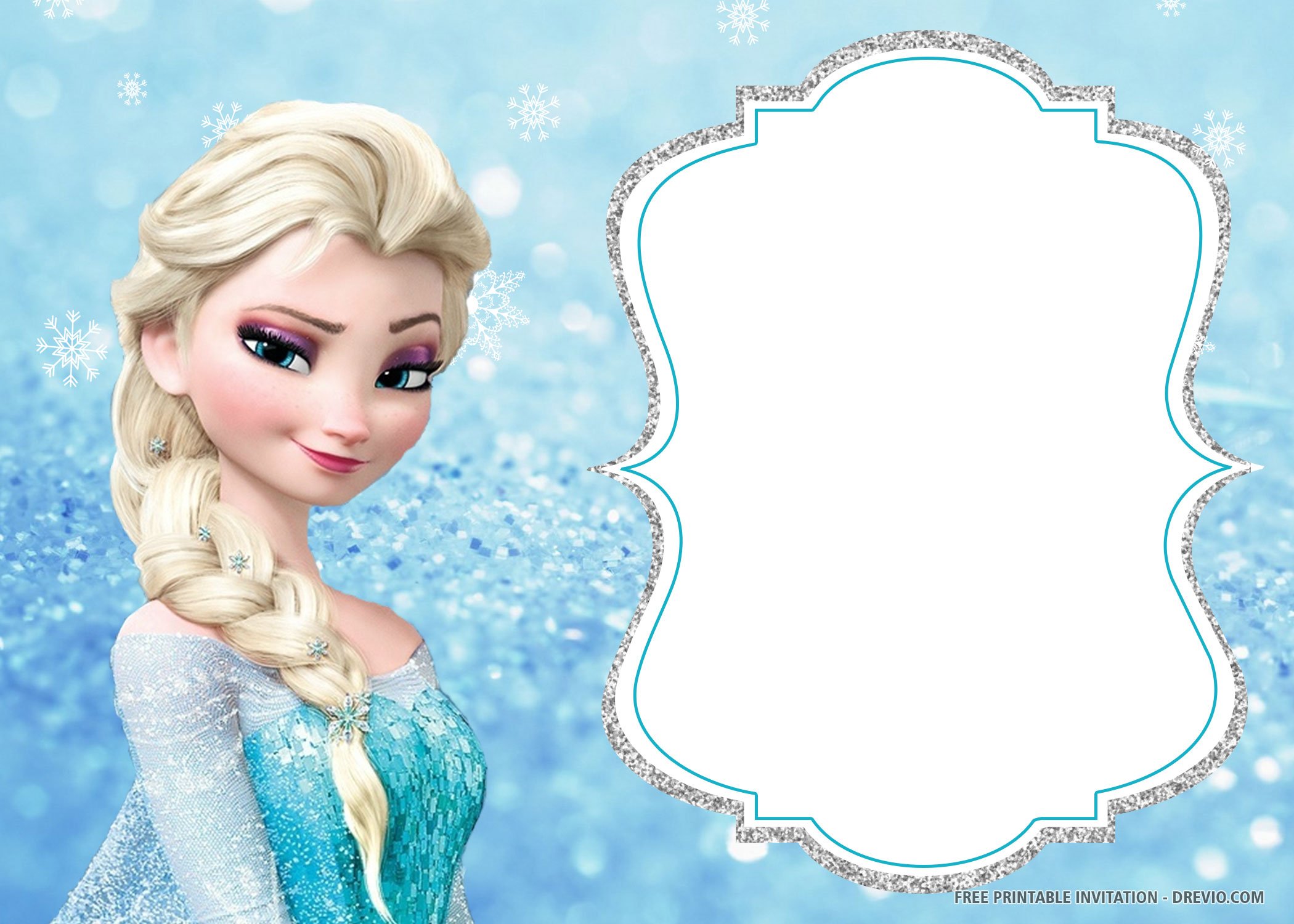 Frozen Birthday Invitation 2 Download Hundreds Free Printable Birthday Invitation Templates Media