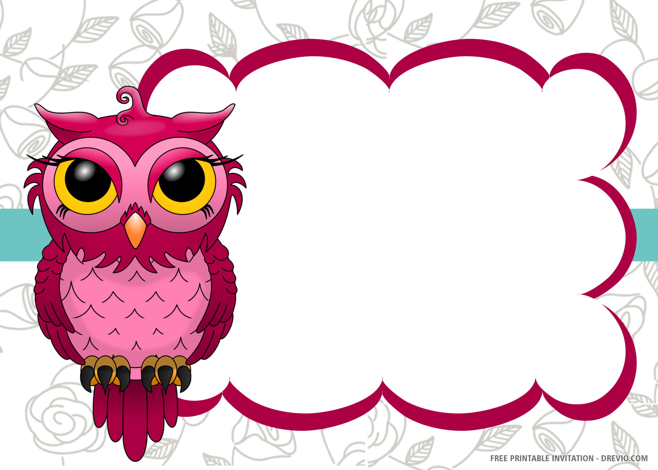 Free Printable Owl Invitation Templates Download Hundreds Free Printable Birthday Invitation Templates