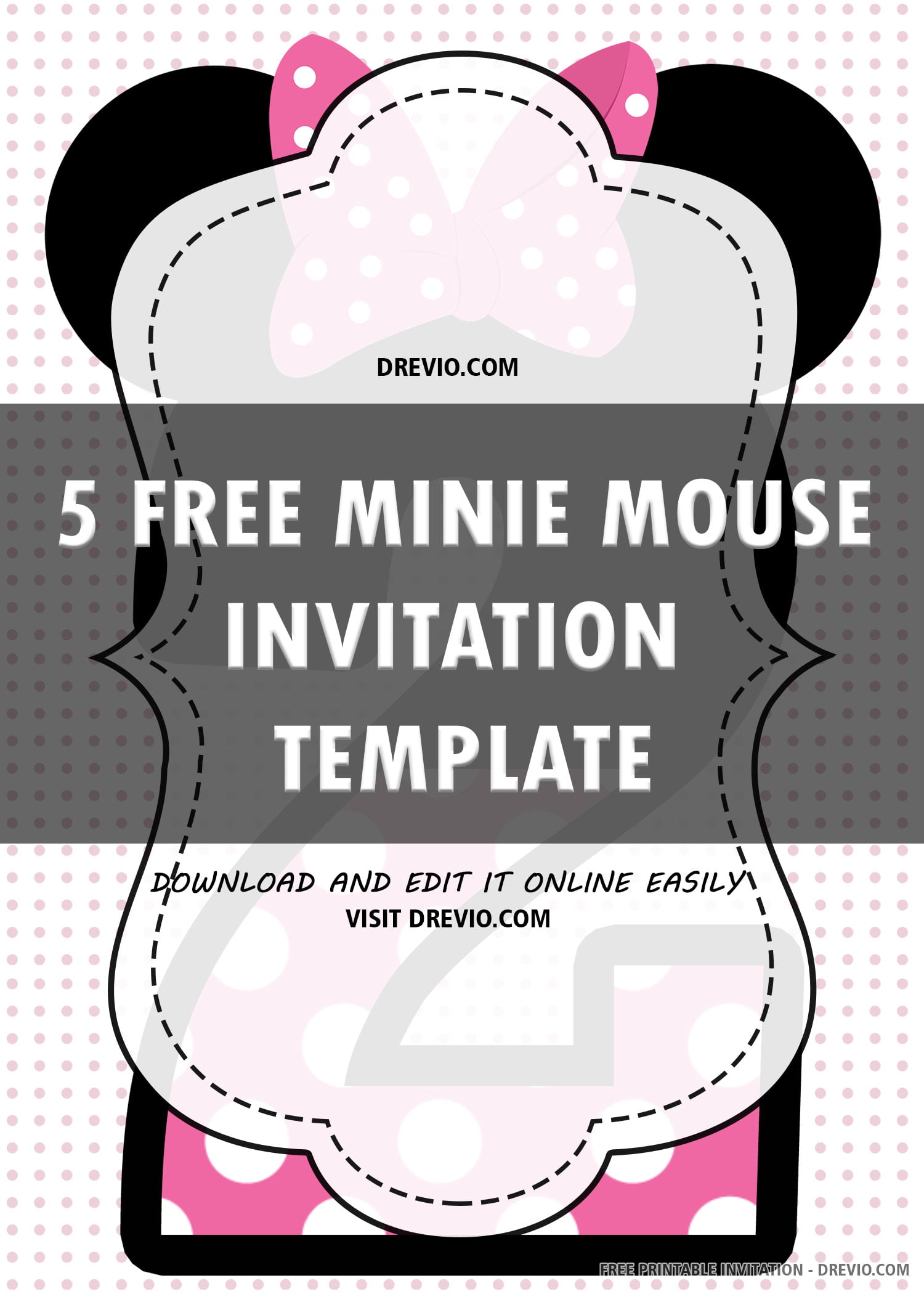 free printable minnie mouse birthday