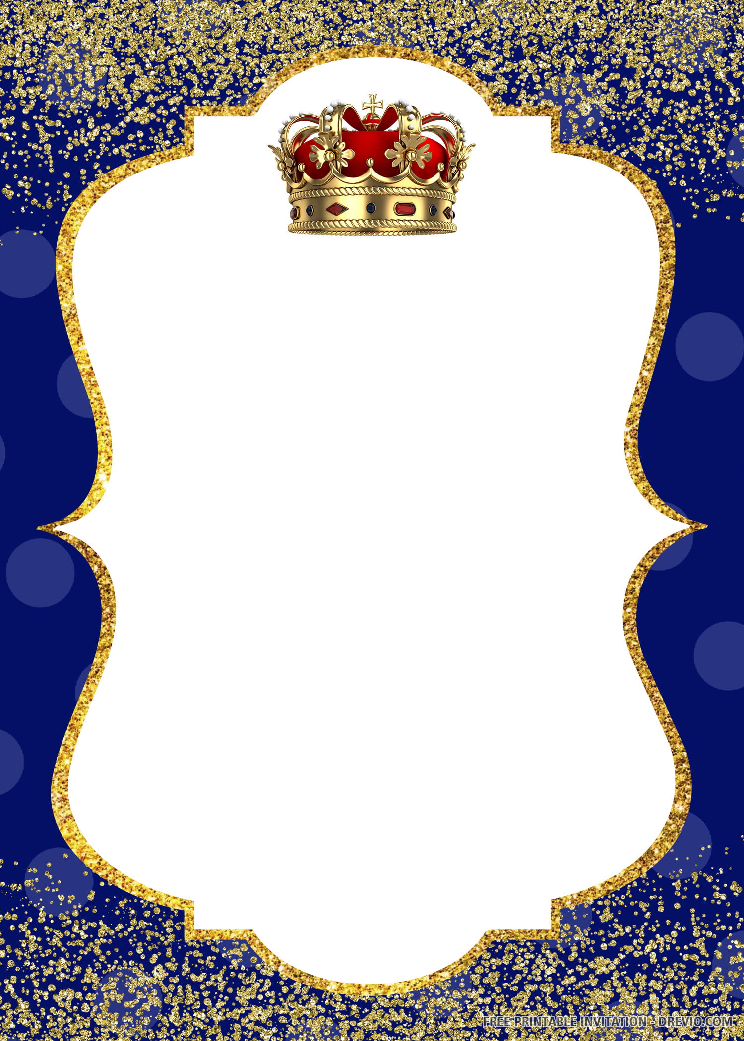 Free Printable Crown Prince Invitation Templates | Download Hundreds FREE  PRINTABLE Birthday Invitation Templates