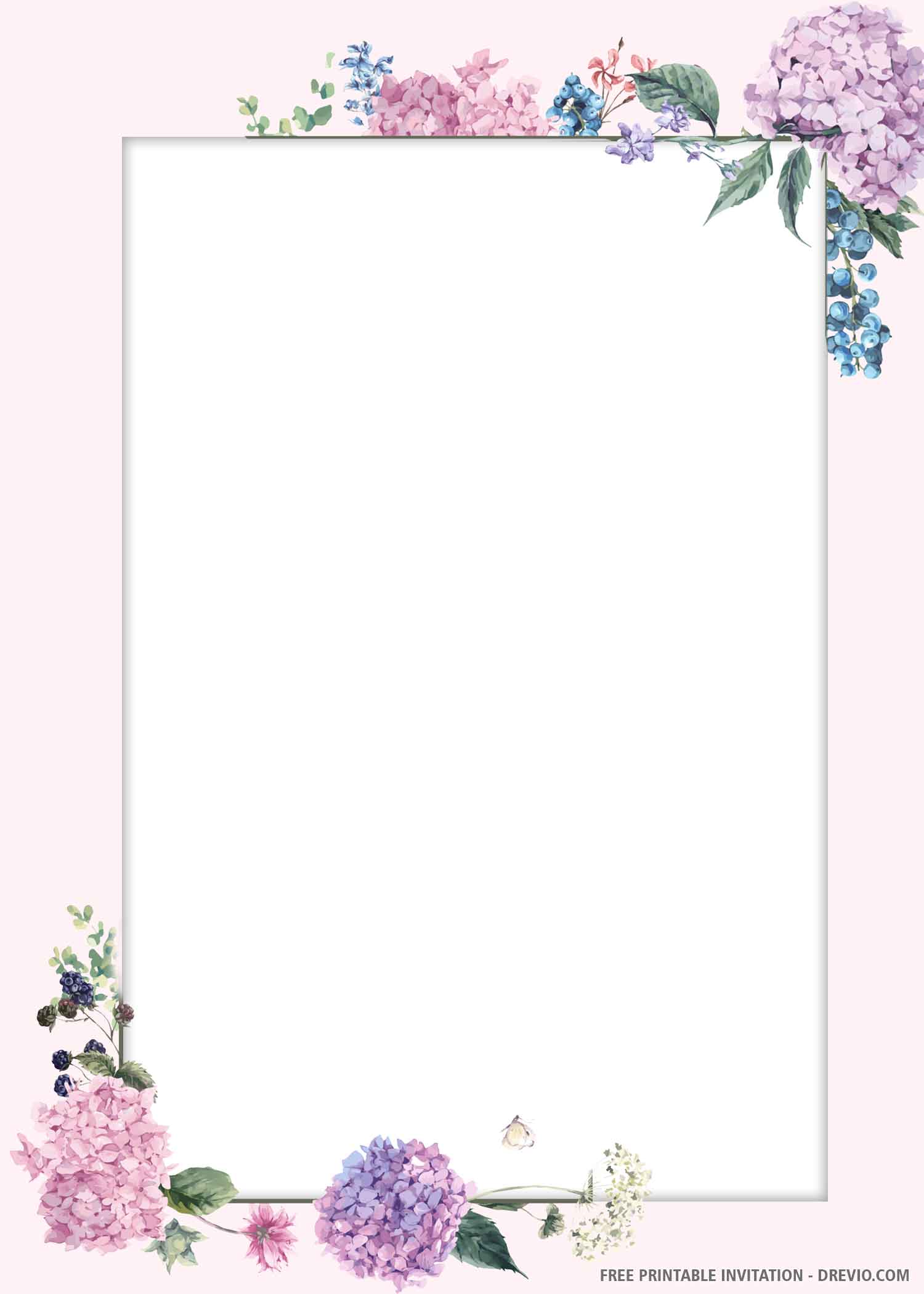 Floral Template Free