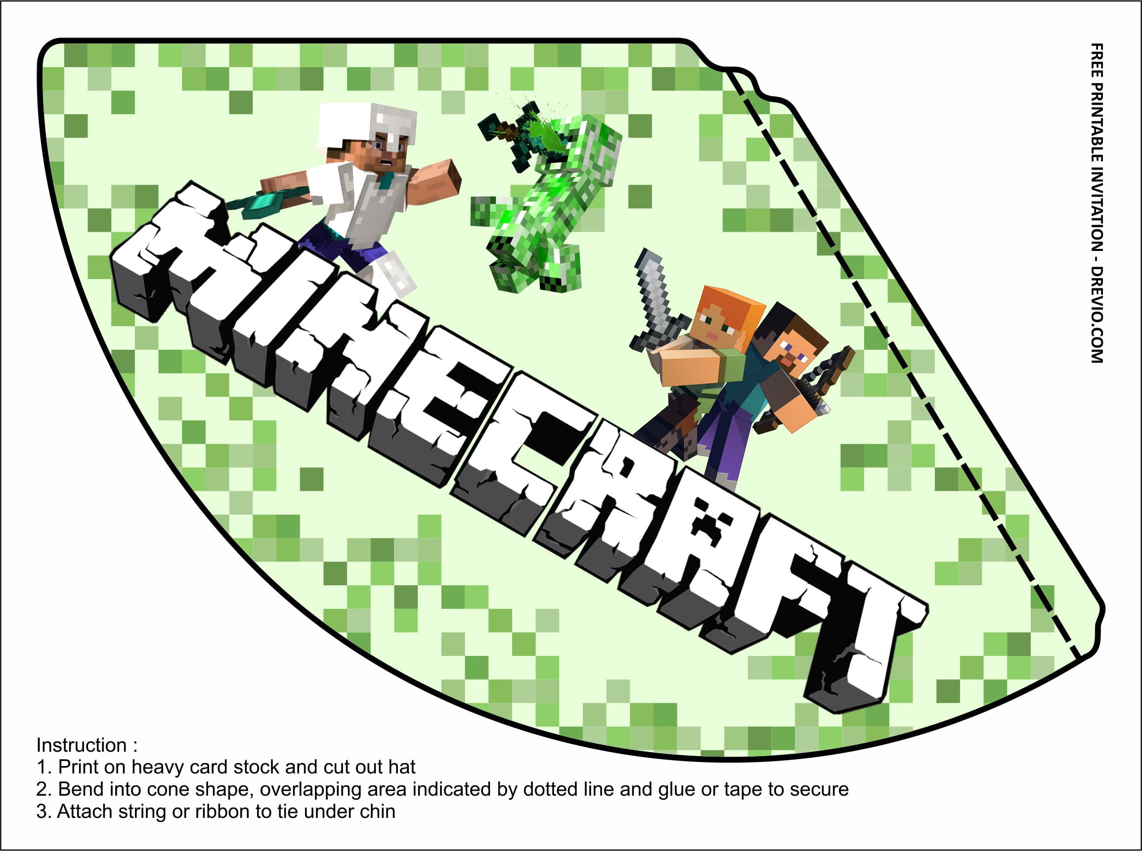 free-printable-minecraft-birthday-party-kits-templates-download