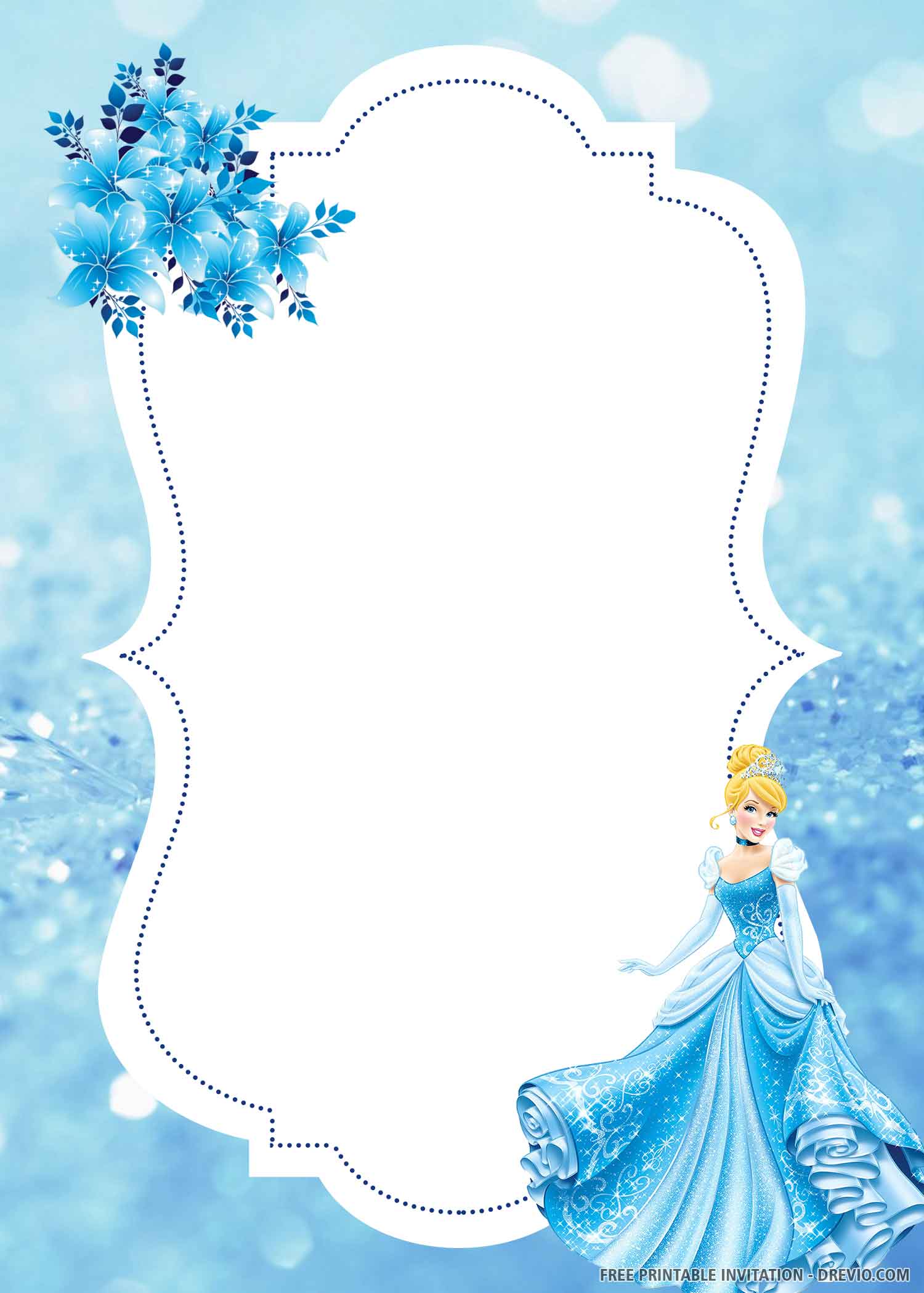 free-printable-lovely-cinderella-birthday-invitation-templates-download-hundreds-free