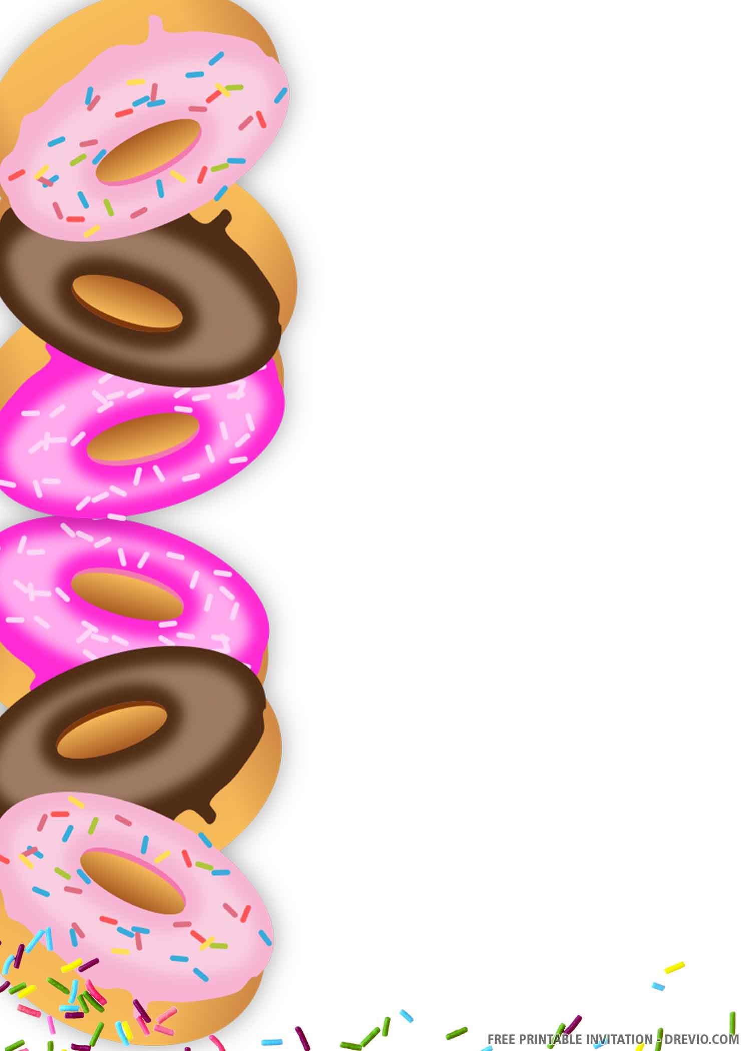 Printable Donut Template