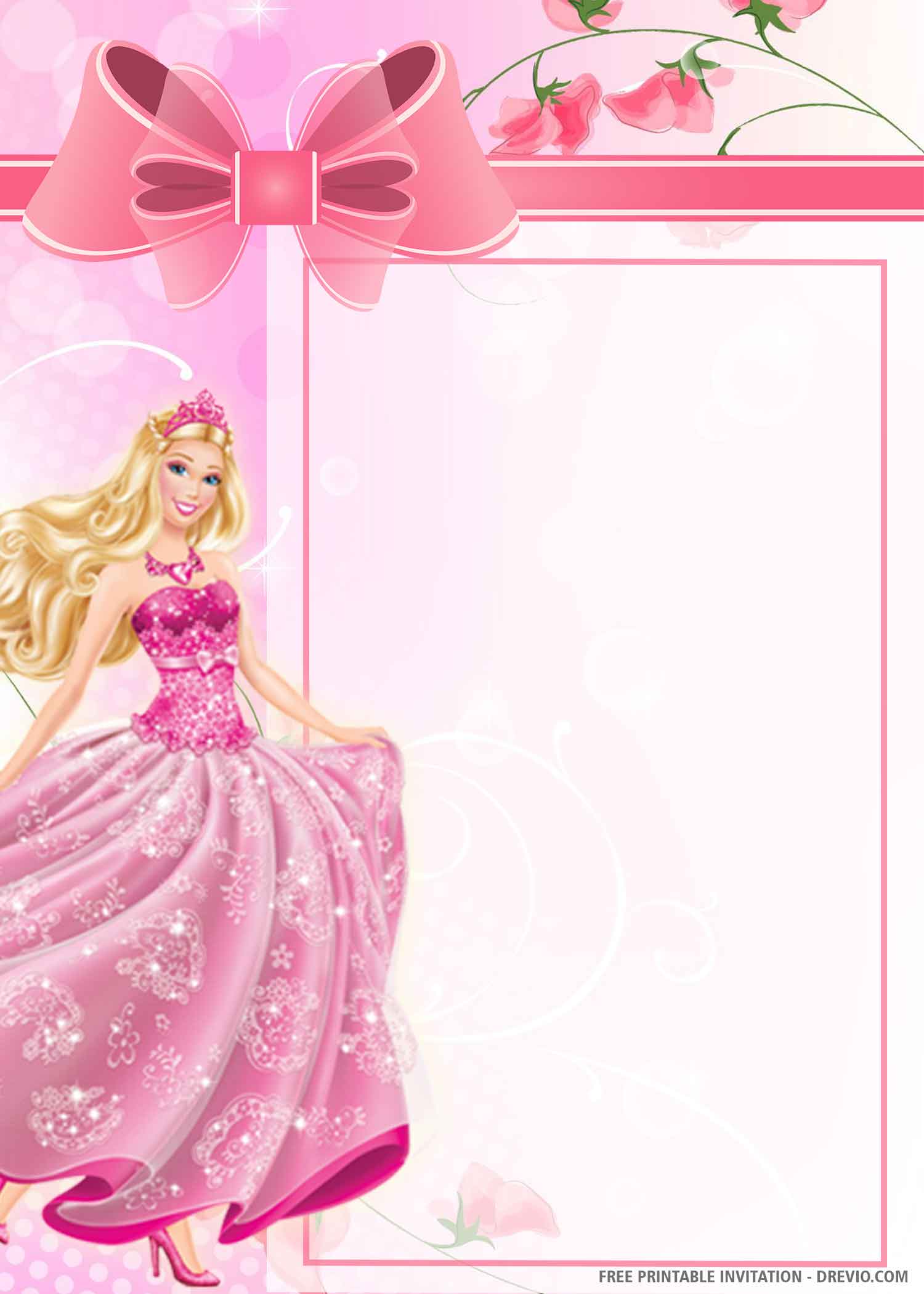 barbie posters free printable