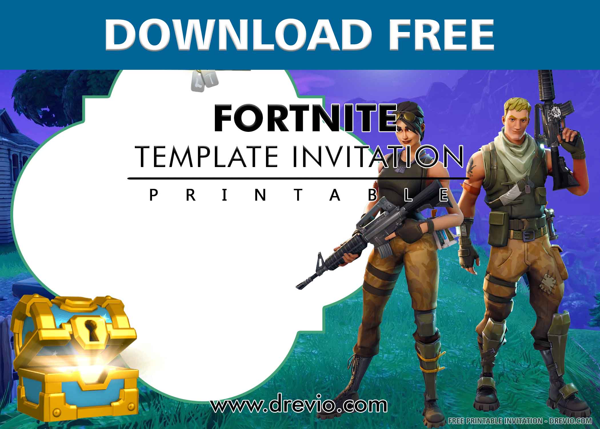free-printable-fortnite-games-birthday-invitation-templates