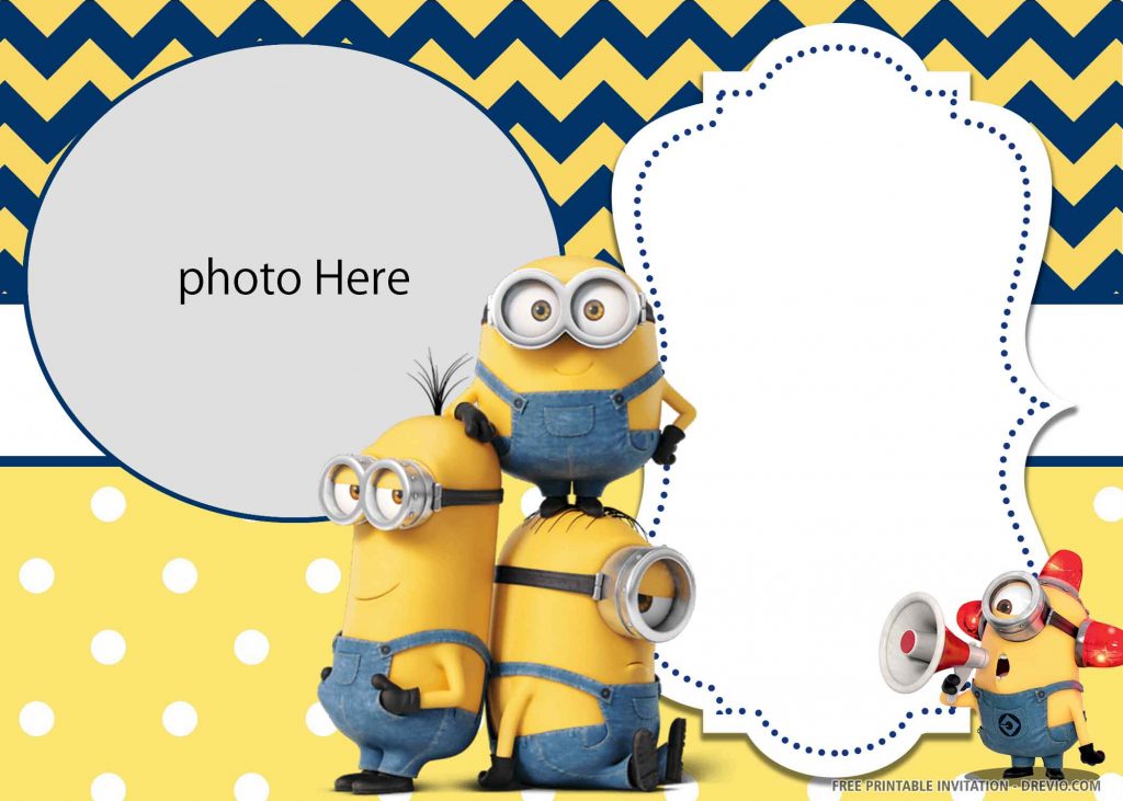 Minion Invitation Template