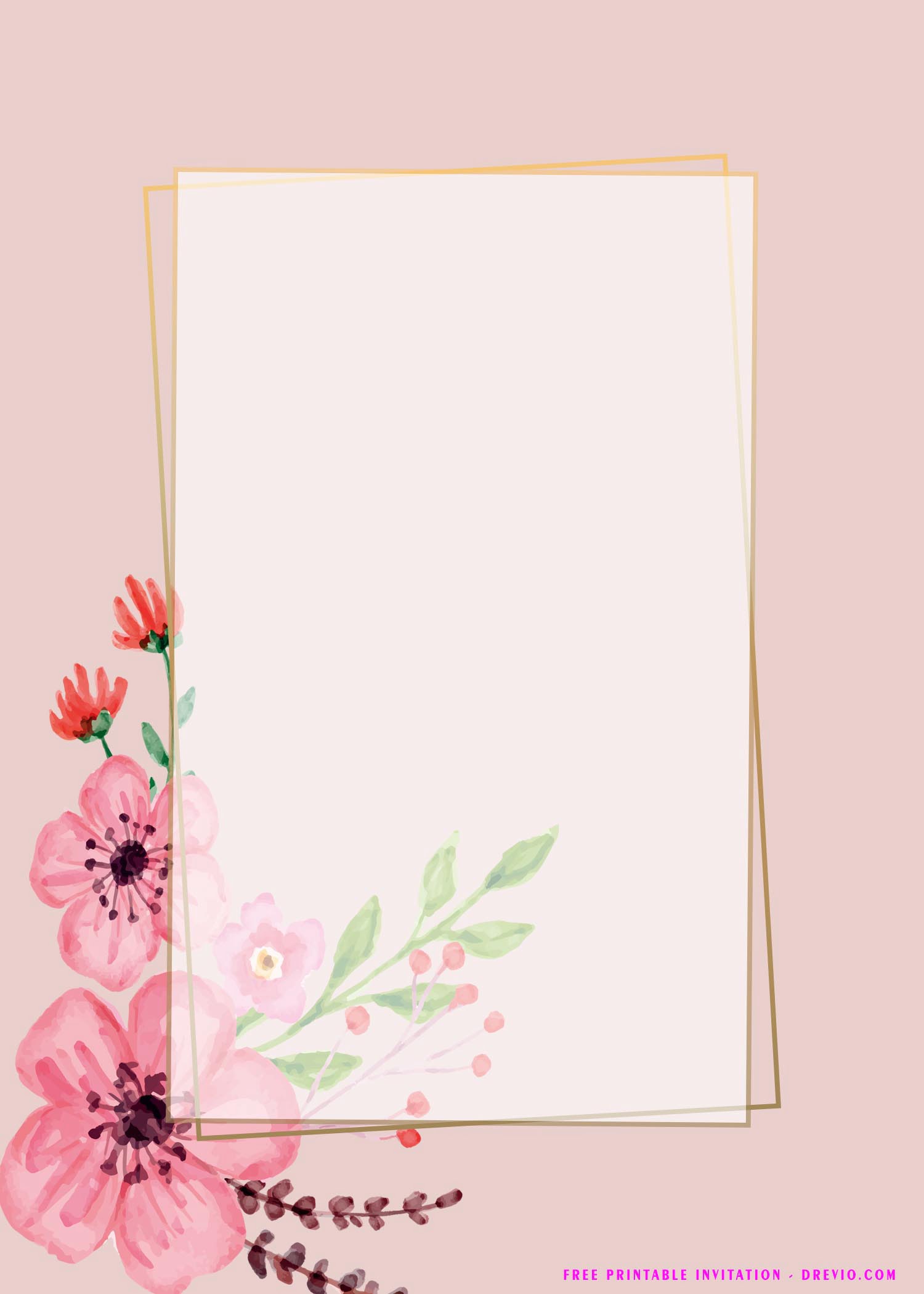 free-printable-pink-floral-invitation-templates-download-hundreds-free-printable-birthday