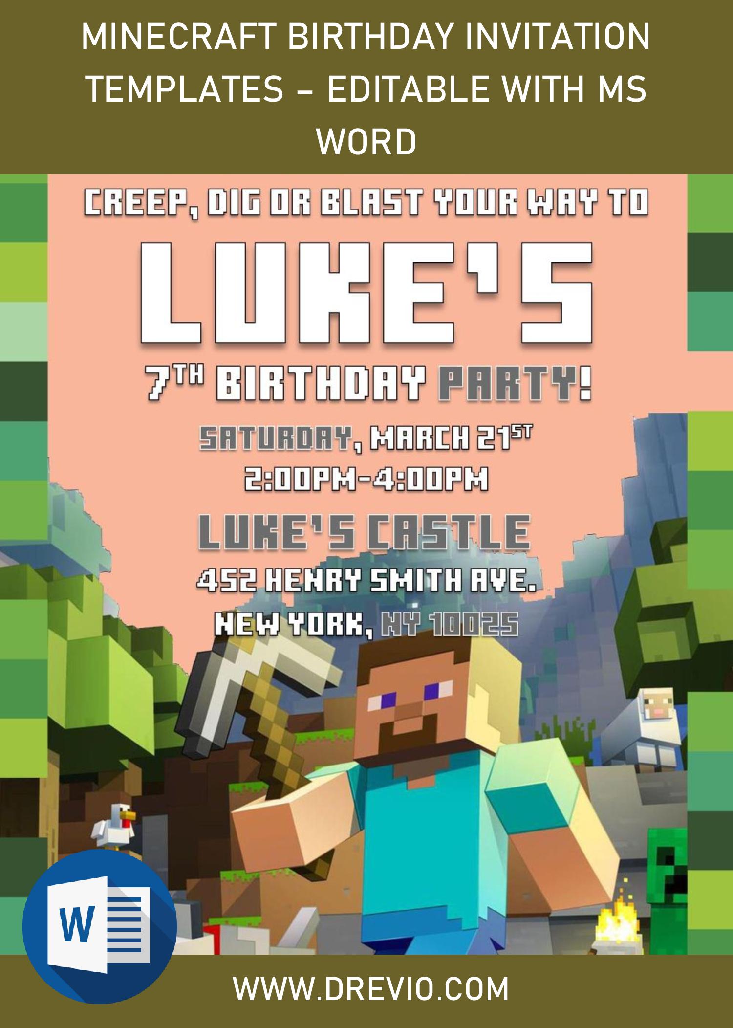 free-printable-minecraft-birthday-invitations-templates