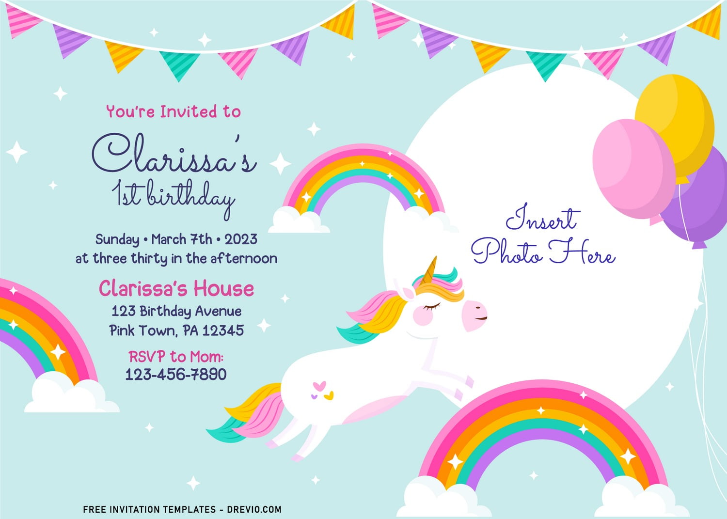 girl-birthday-invite-printable-digital-invite-magical-birthday-invitation-rainbow-unicorn