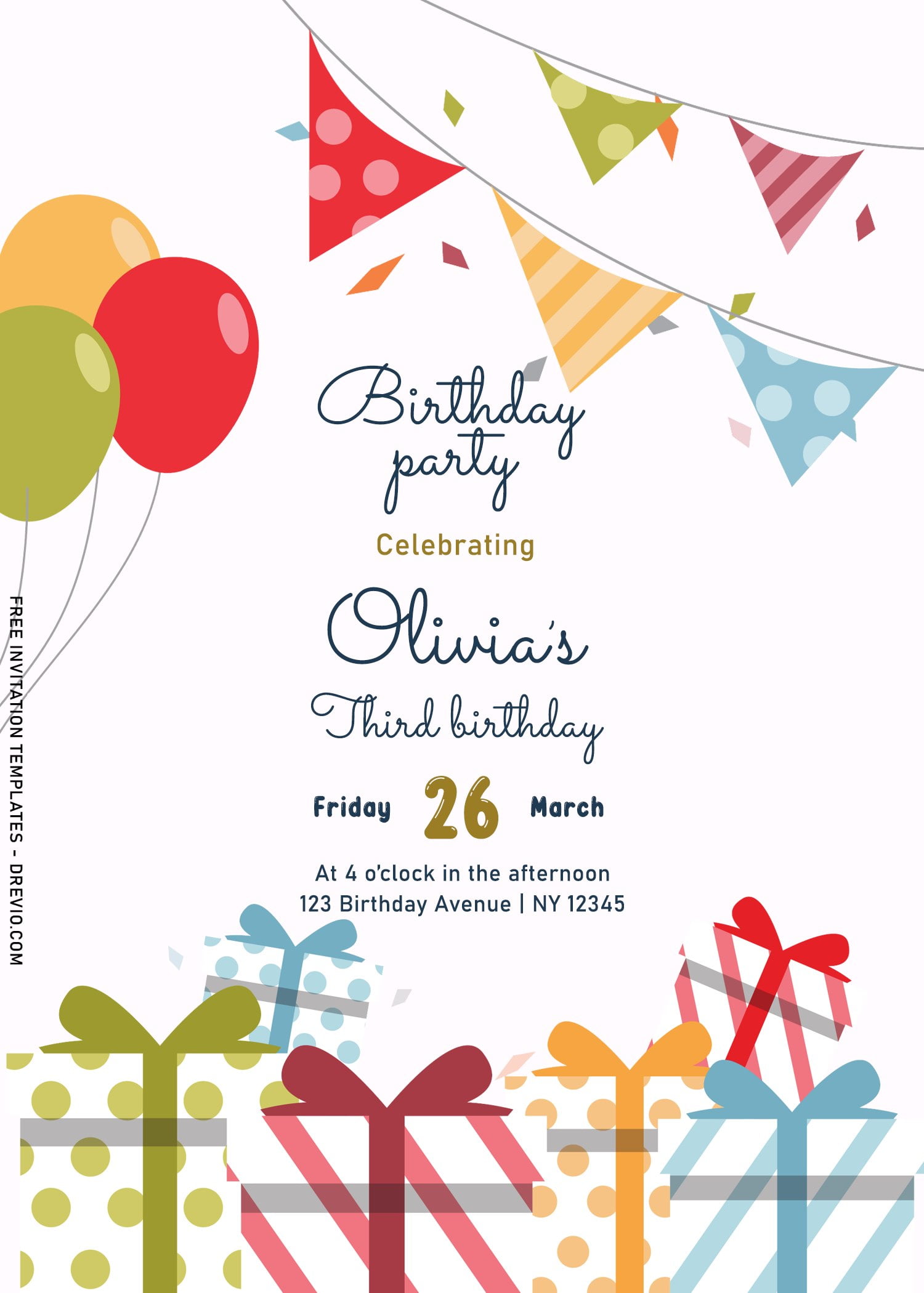 7+ fun party birthday invitation templates | download hundreds
