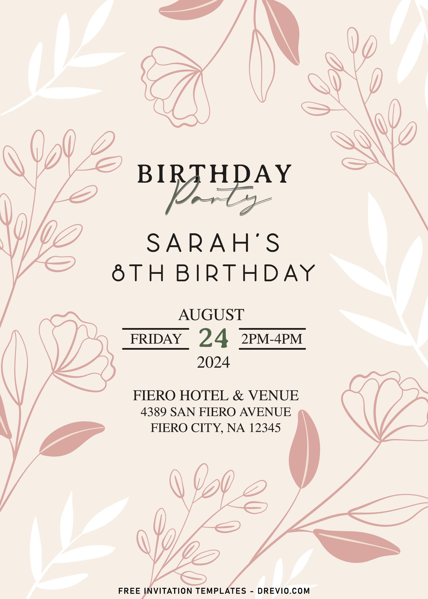 vintage debut invitation designs