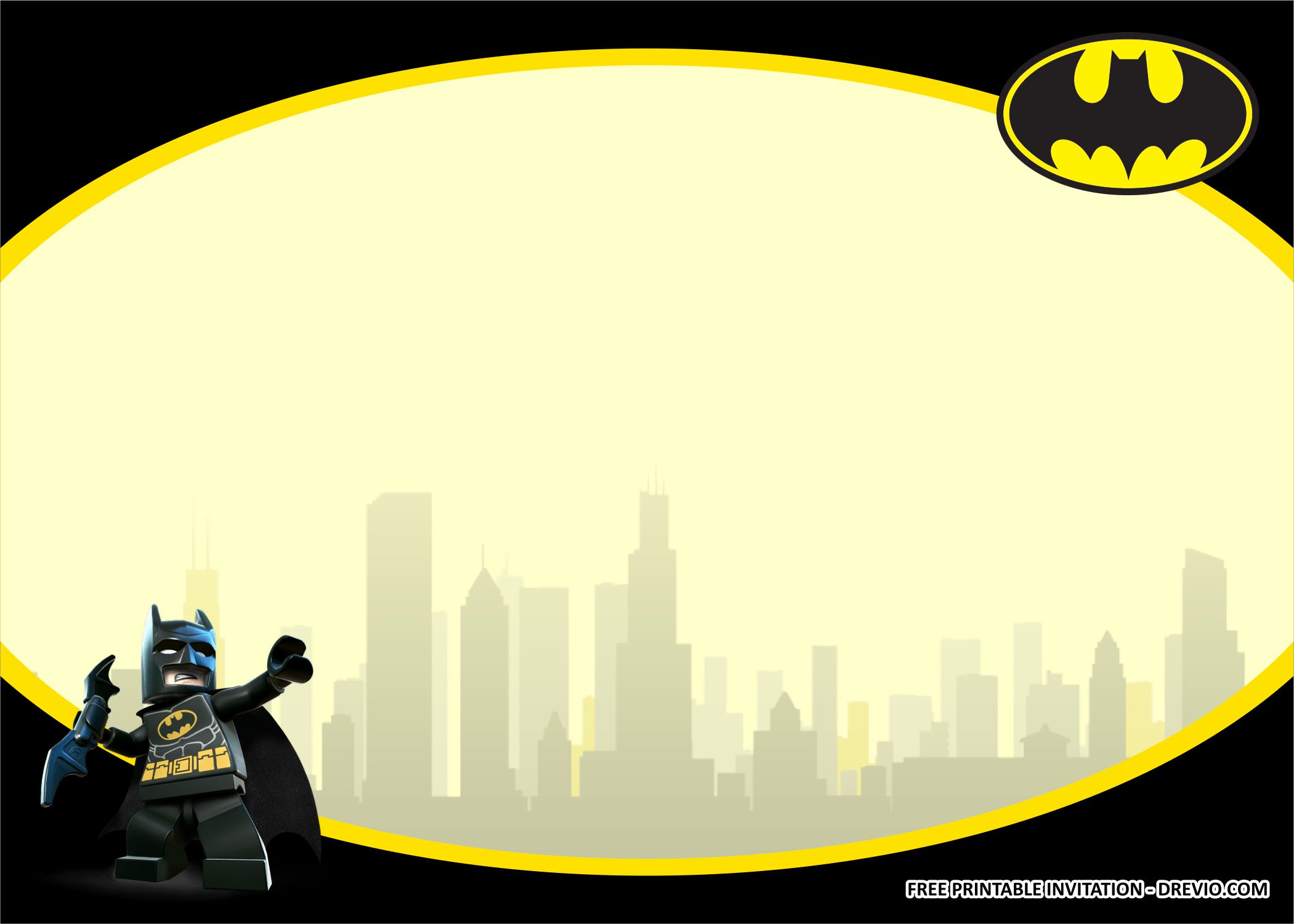 Impressive Ideas to Host a Lego Batman Party for Your Lovely Kids |  Download Hundreds FREE PRINTABLE Birthday Invitation Templates