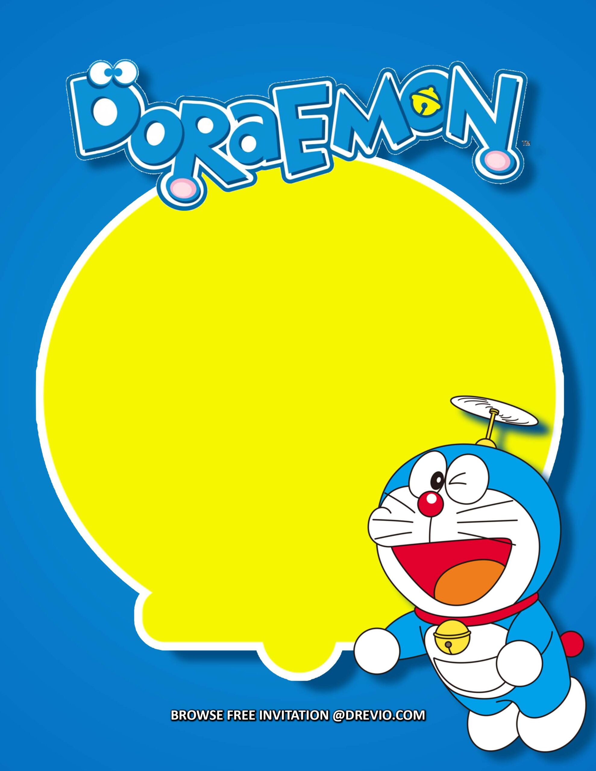 FREE Invitations) Doraemon Birthday Invitations + Party Ideas | Download  Hundreds FREE PRINTABLE Birthday Invitation Templates