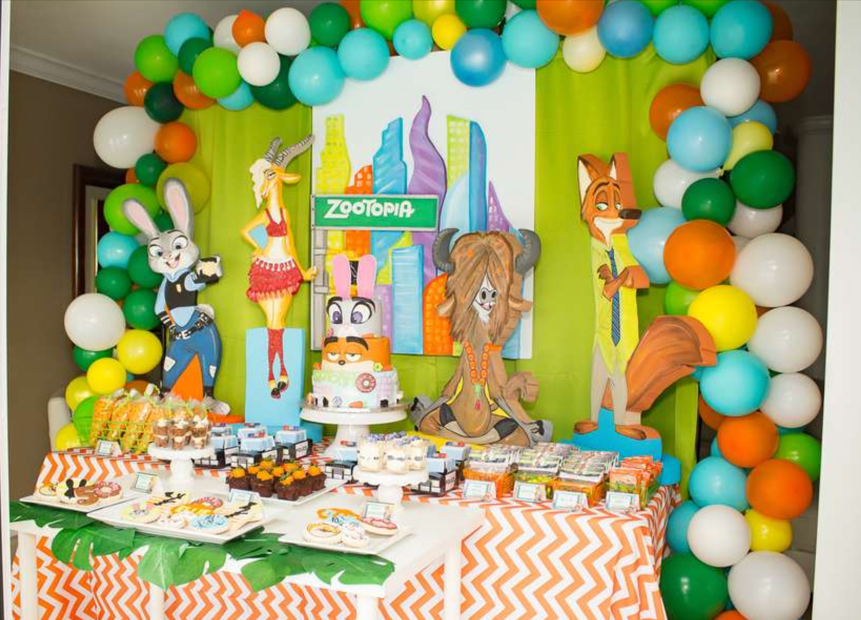 Disney-Zootopia 2 Theme Birthday Party Decoration, Paper Cup