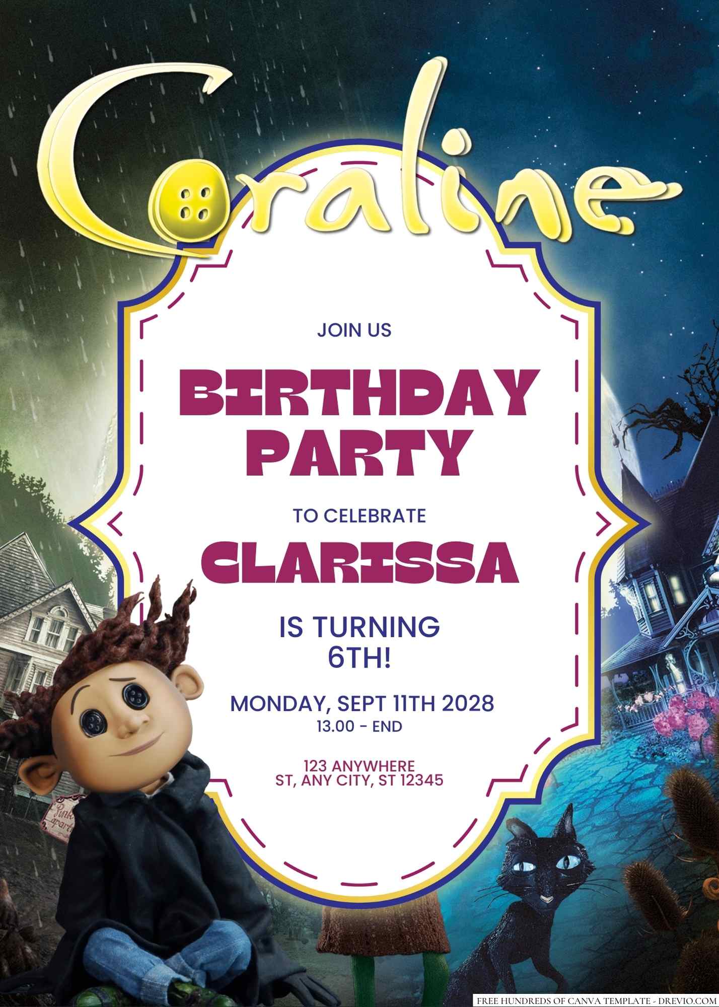 21 Coraline Birthday Ideas  coraline, birthday, coraline jones